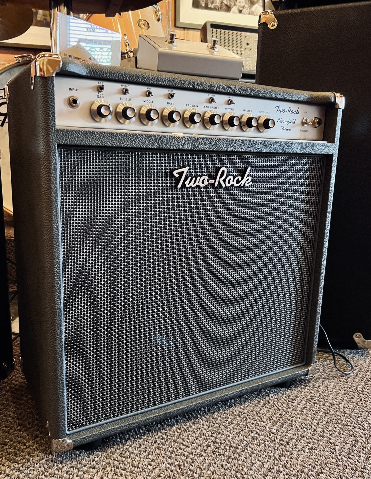 Two Rock Bloomfield Drive 50 Watt Combo - Slate Gray - Brand New!