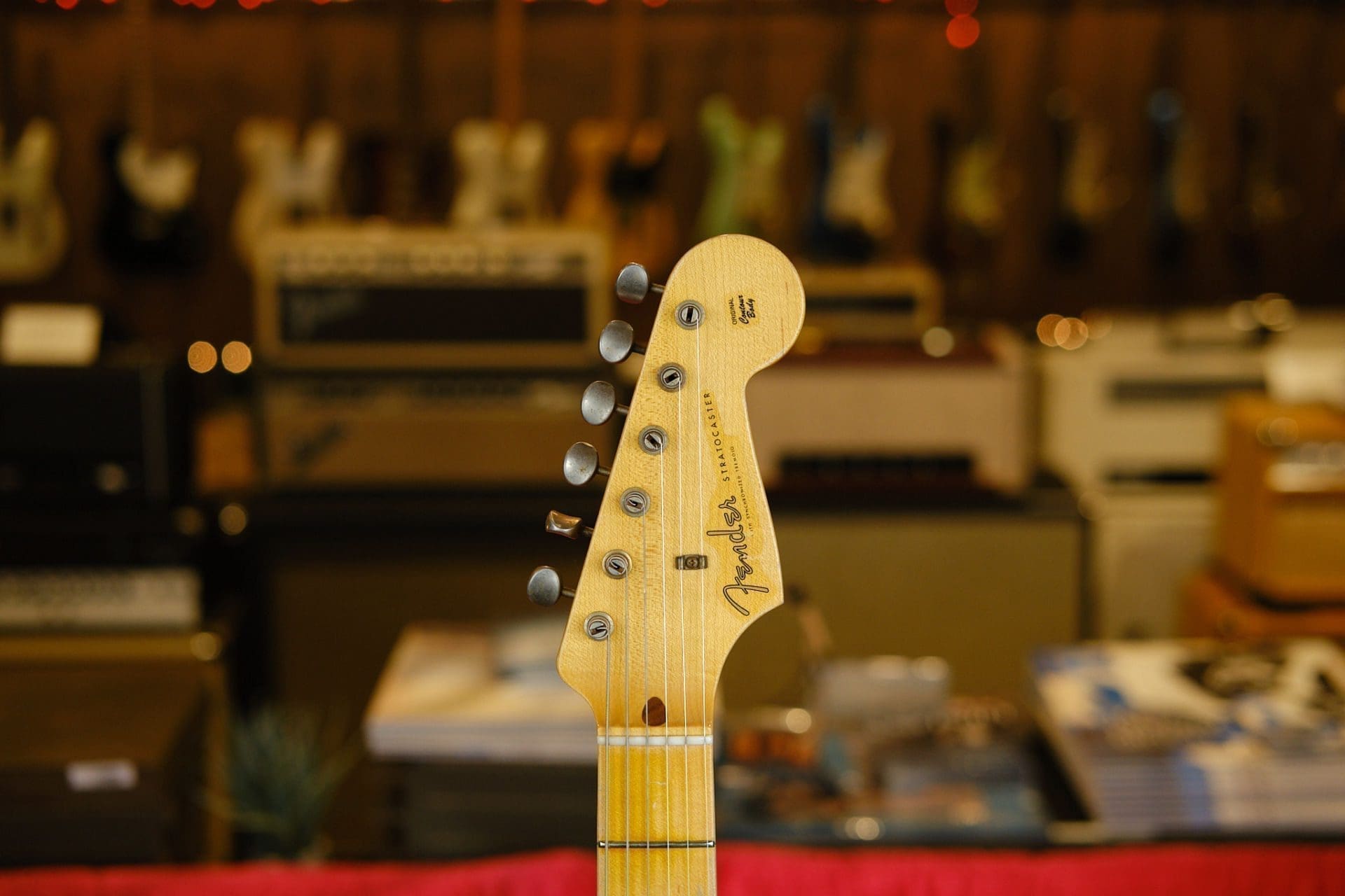 Fender Custom Shop Wildwood 10 '57 Stratocaster Electric Guitar - 2013 Heavy Relic in Black - Image 11