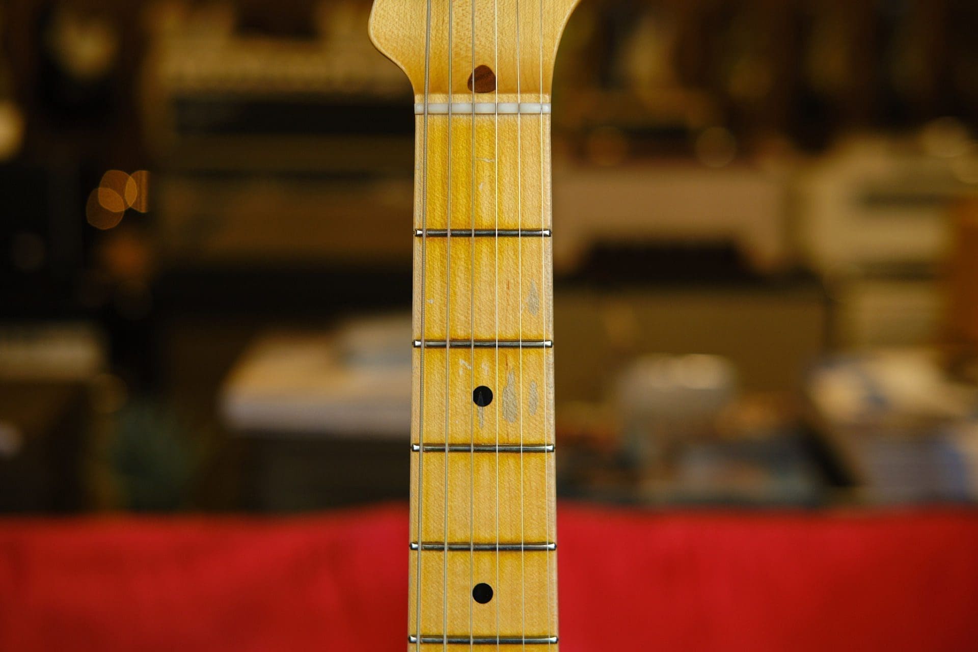 Fender Custom Shop Wildwood 10 '57 Stratocaster Electric Guitar - 2013 Heavy Relic in Black - Image 12