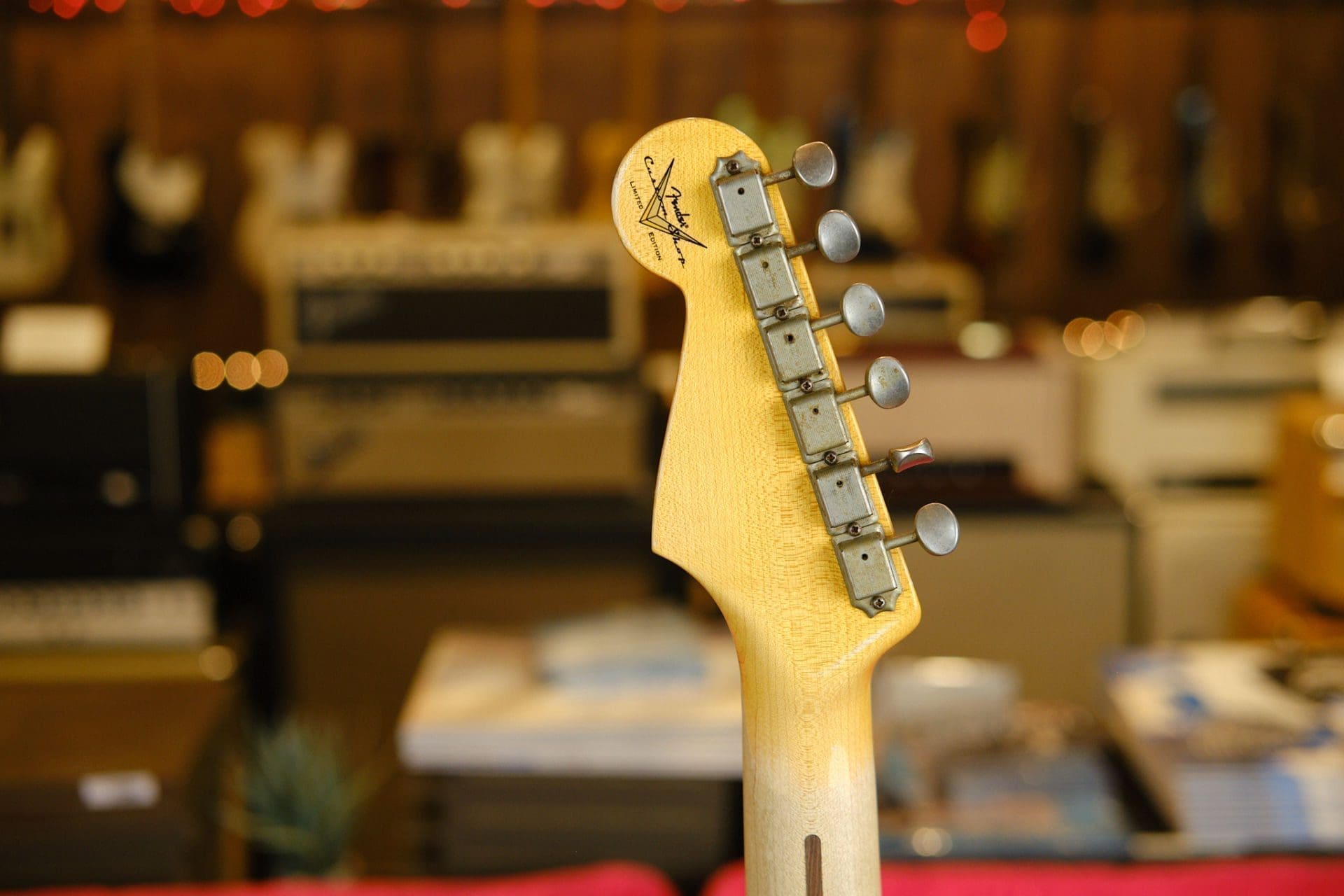 Fender Custom Shop Wildwood 10 '57 Stratocaster Electric Guitar - 2013 Heavy Relic in Black - Image 18