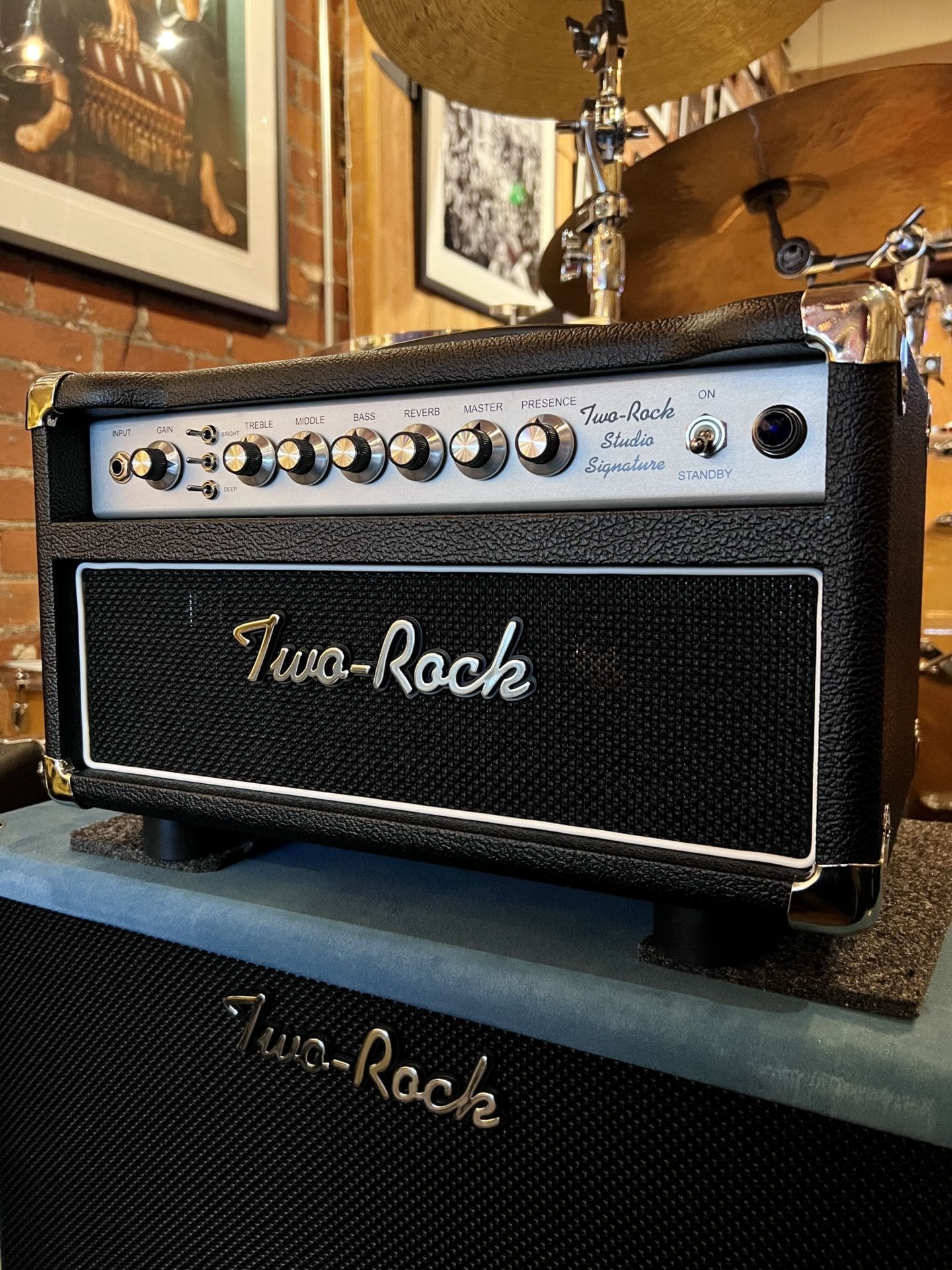 Two Rock Studio Signature Head - Black Bronco Tolex