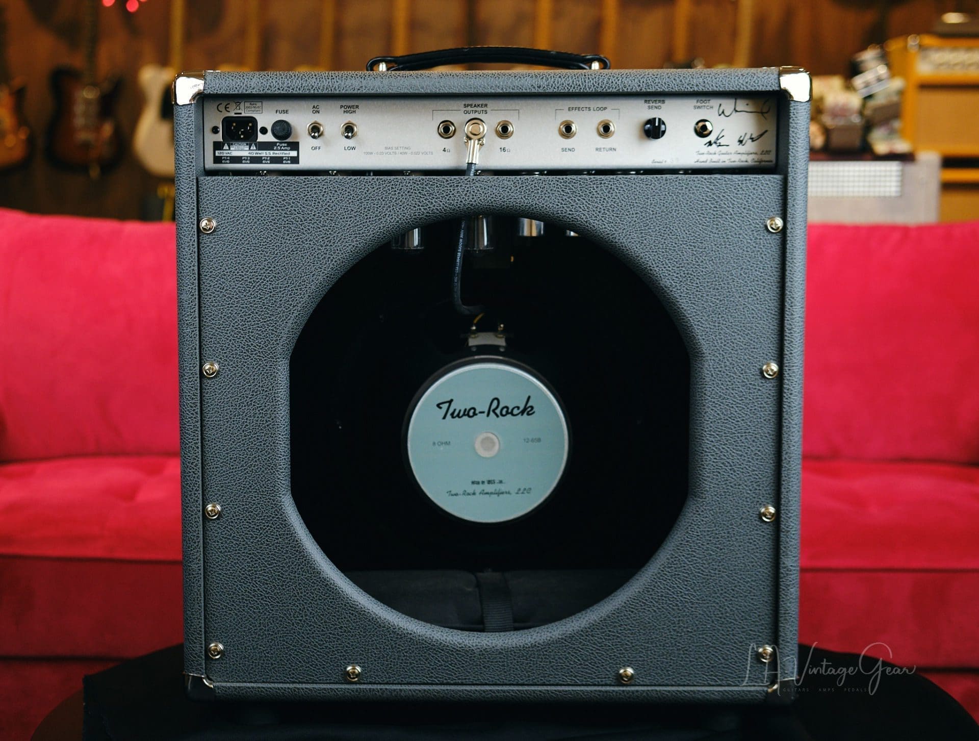Two Rock Bloomfield Drive 40 Watt Combo Guitar Amp in a Slate Grey Finish - Pre Owned and in Great Working Condition! - Image 13