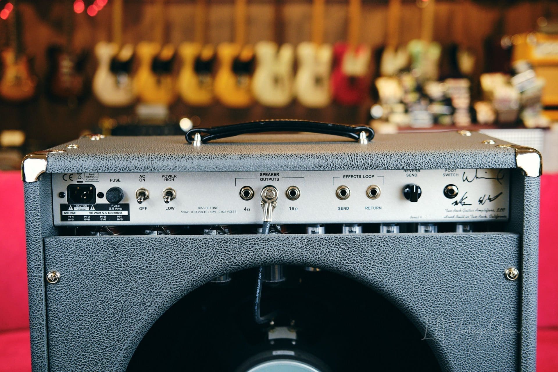 Two Rock Bloomfield Drive 40 Watt Combo Guitar Amp in a Slate Grey Finish - Pre Owned and in Great Working Condition! - Image 14