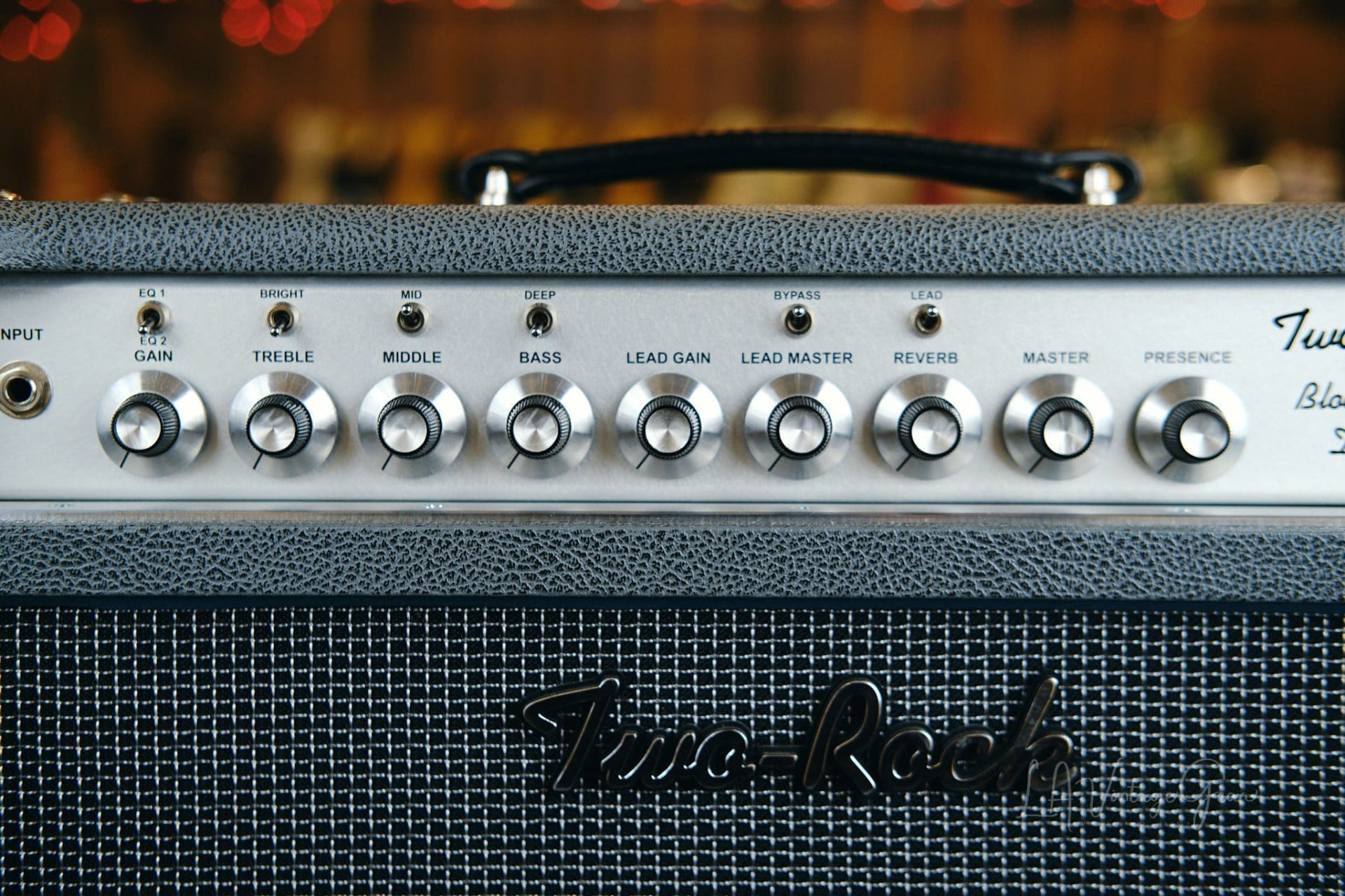 Two Rock Bloomfield Drive 40 Watt Combo Guitar Amp in a Slate Grey Finish - Pre Owned and in Great Working Condition! - Image 8