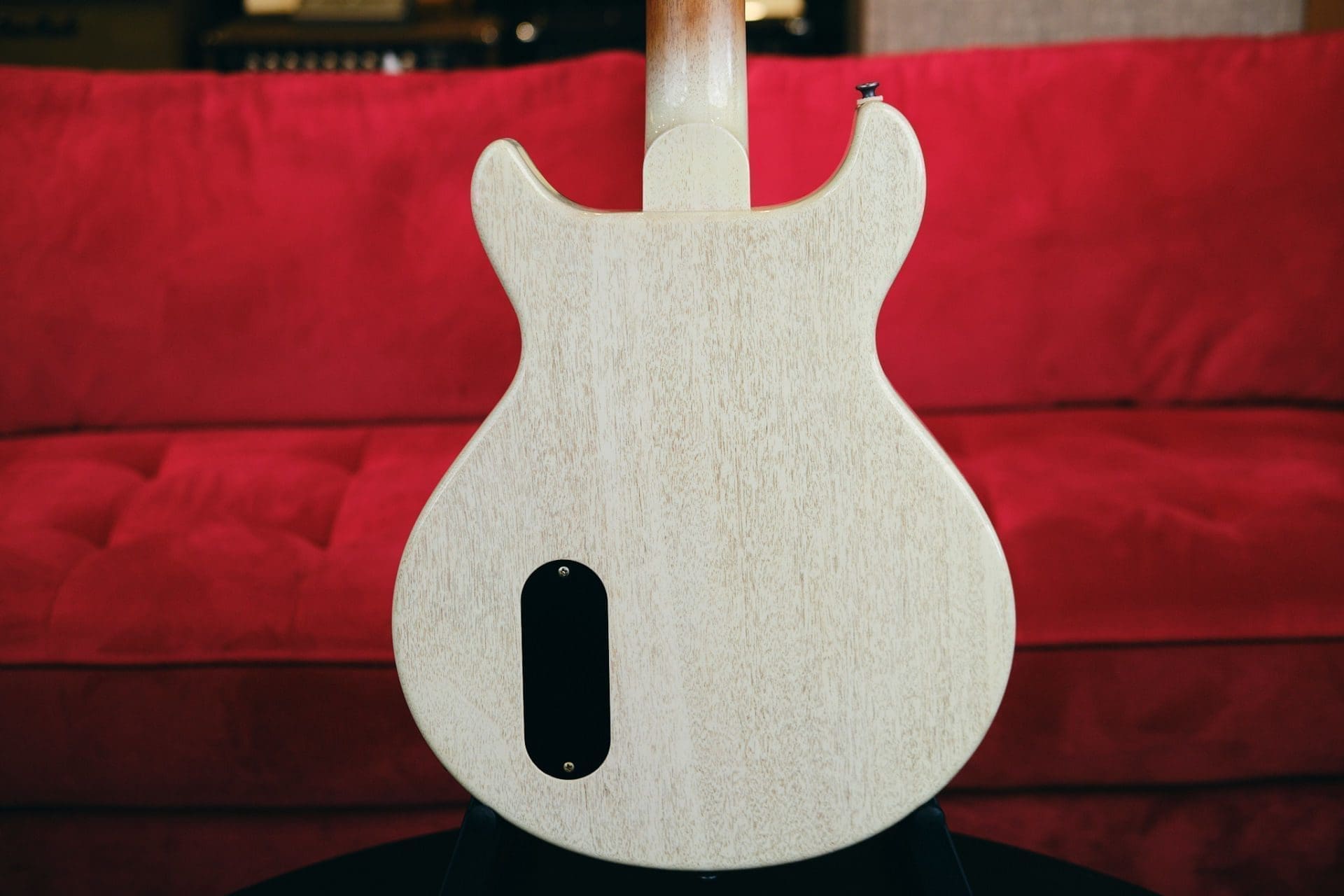 Patrick James Eggle Macon Jr. Double Cut Electric Guitar-in a Grained Blonde Finish-Brand New! - Image 15