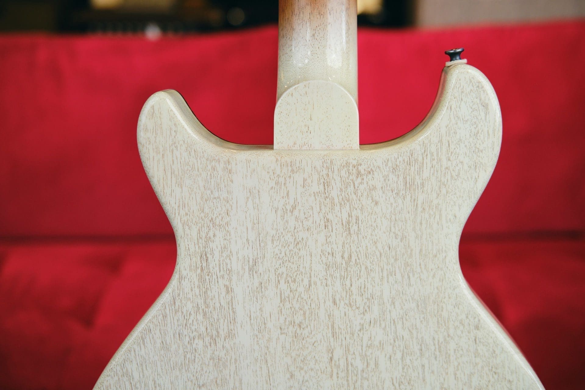 Patrick James Eggle Macon Jr. Double Cut Electric Guitar-in a Grained Blonde Finish-Brand New! - Image 16