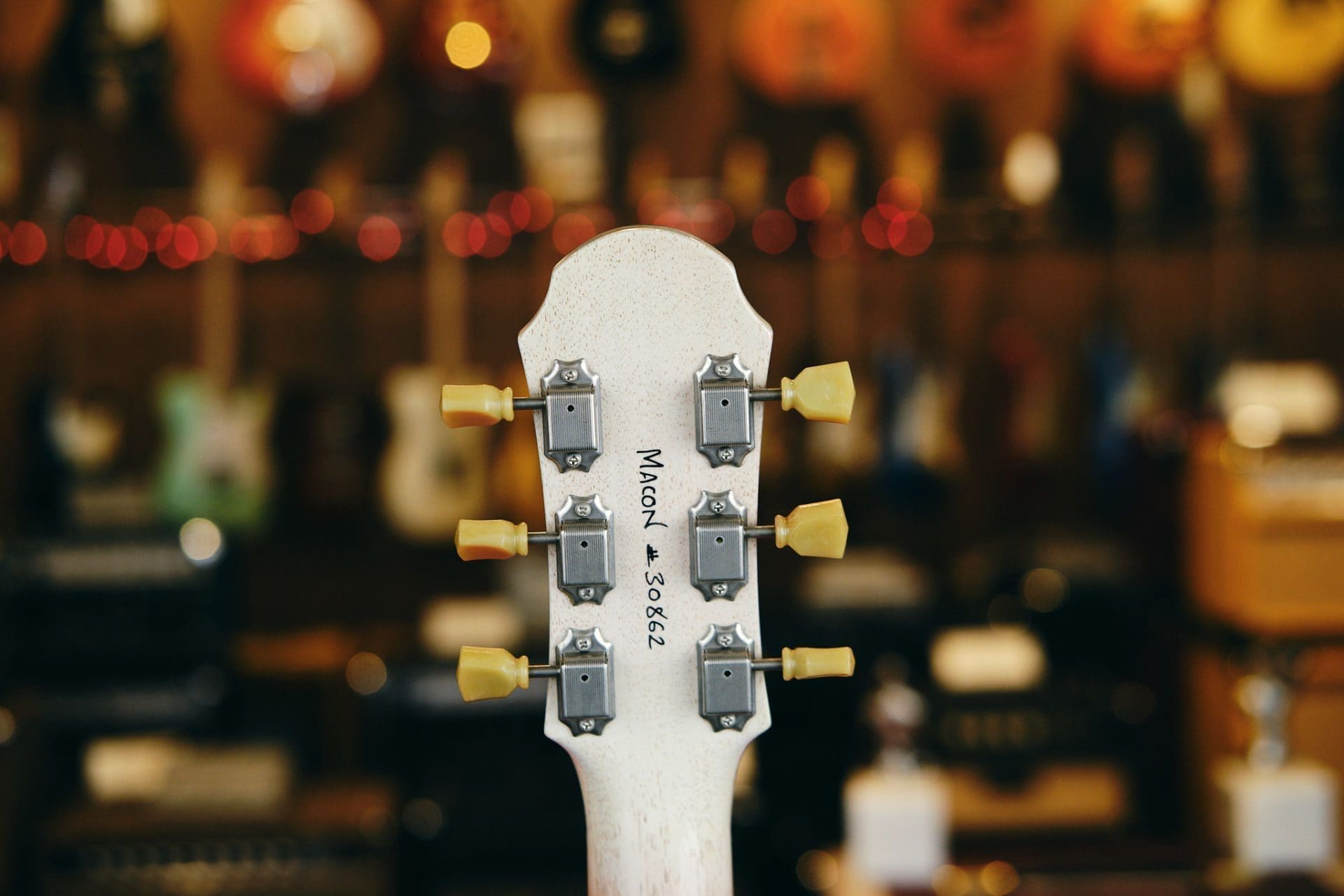 Patrick James Eggle Macon Jr. Double Cut Electric Guitar-in a Grained Blonde Finish-Brand New! - Image 19