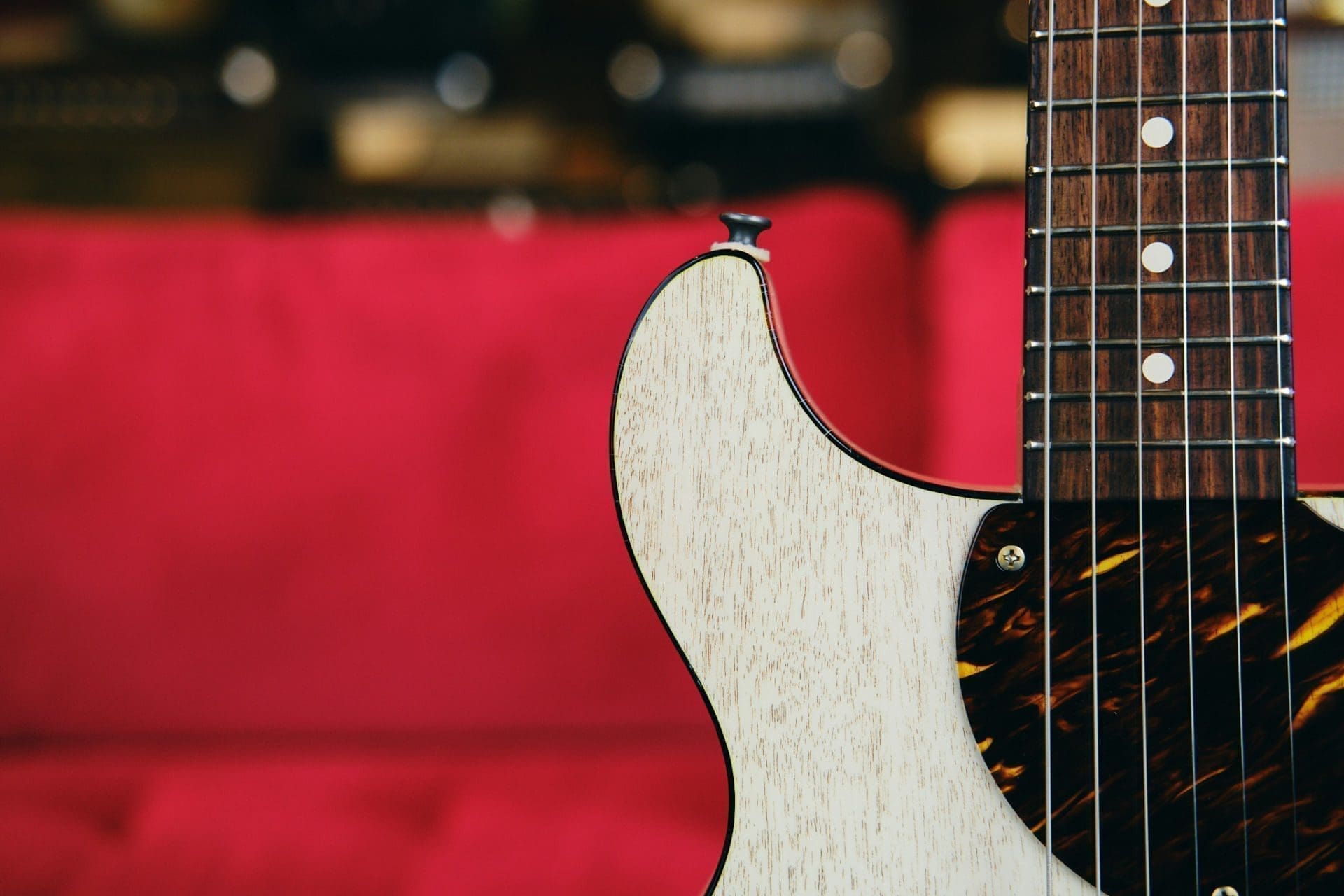 Patrick James Eggle Macon Jr. Double Cut Electric Guitar-in a Grained Blonde Finish-Brand New! - Image 5