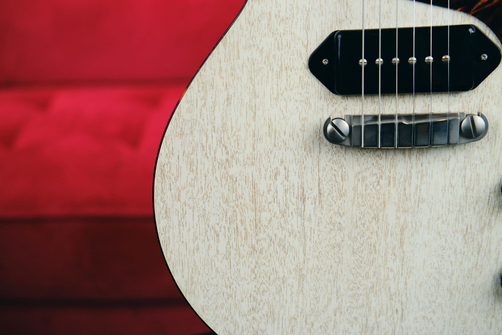 Patrick James Eggle Macon Jr. Double Cut Electric Guitar-in a Grained Blonde Finish-Brand New! - Image 8