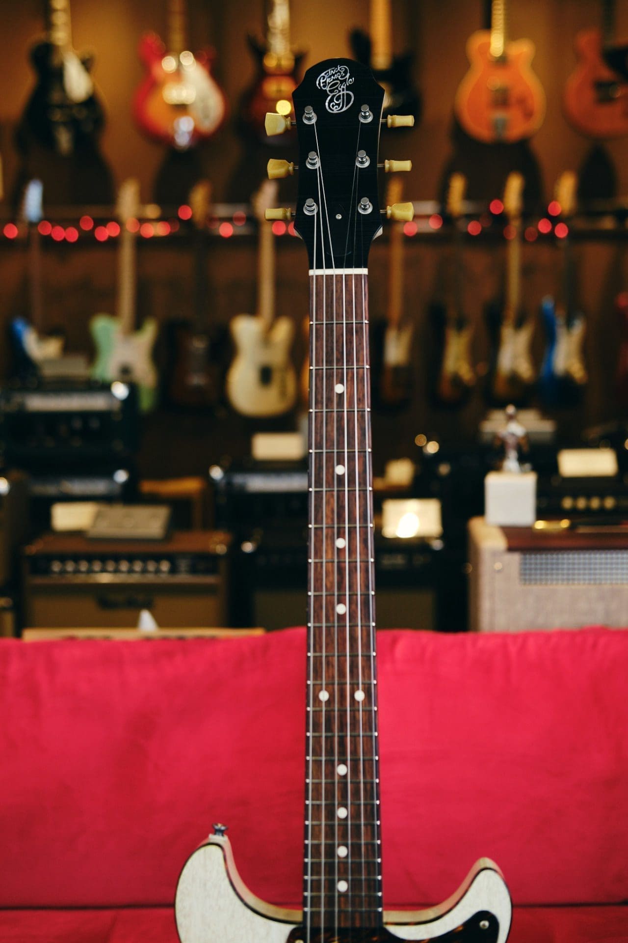 Patrick James Eggle Macon Jr. Double Cut Electric Guitar-in a Grained Blonde Finish-Brand New! - Image 10