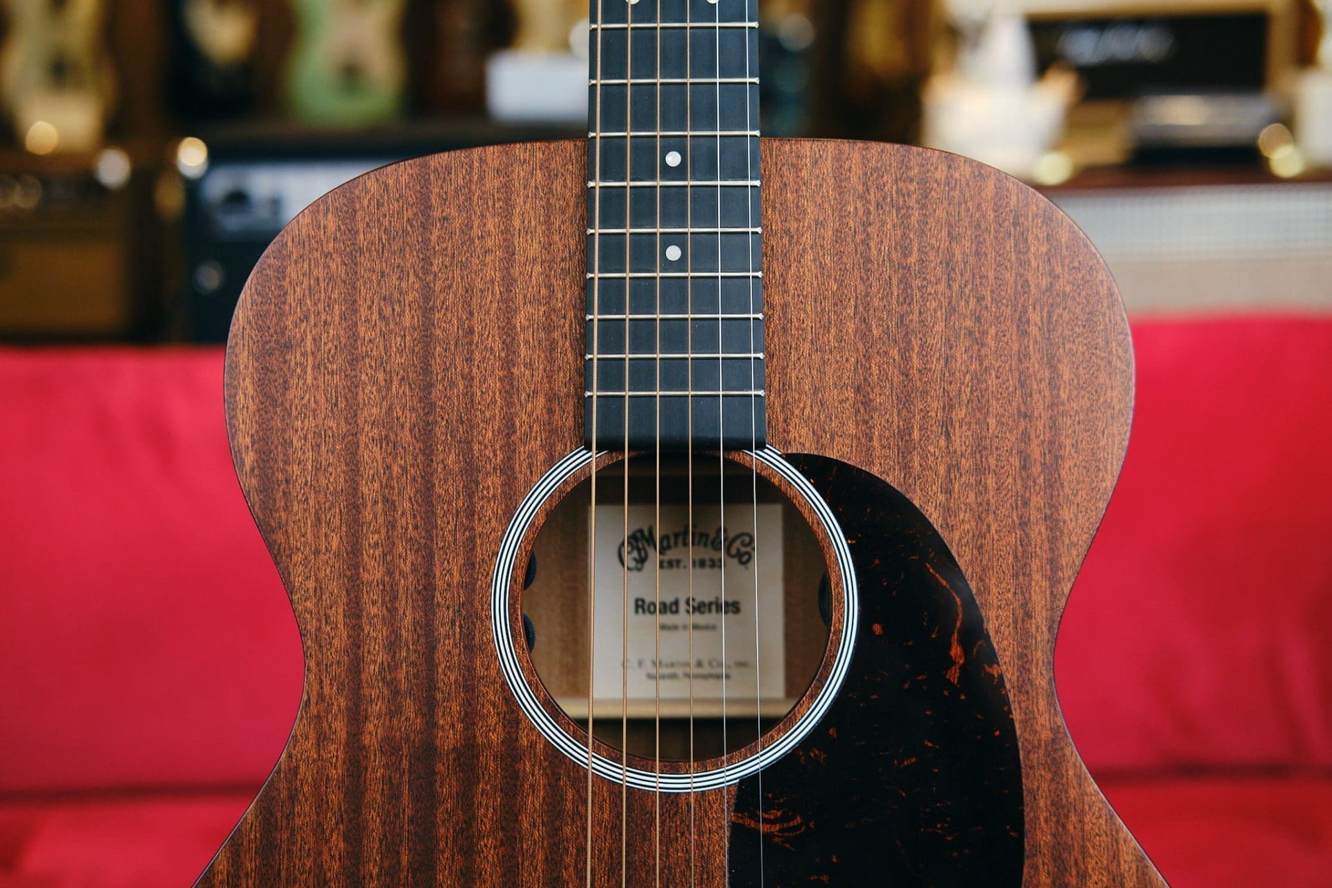 Martin D10E Road Series Acoustic with Fishman MX-T Pickup! Comes with Gig Bag! - Image 3