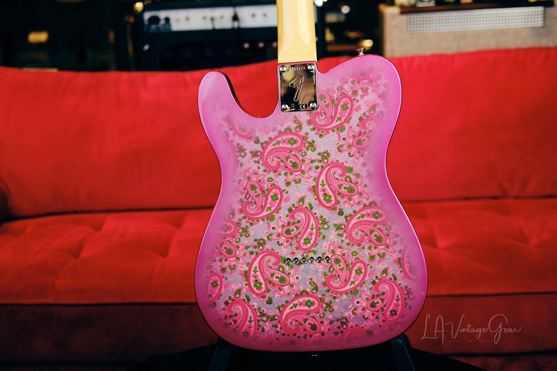 Fender Vintage Custom Shop 1968 Pink Paisley Telecaster NOS Electric Guitar (2011)-Non-Relic, Mint Condition! - Image 15
