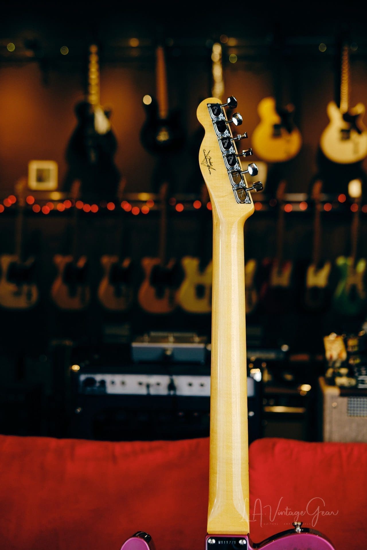 Fender Vintage Custom Shop 1968 Pink Paisley Telecaster NOS Electric Guitar (2011)-Non-Relic, Mint Condition! - Image 20
