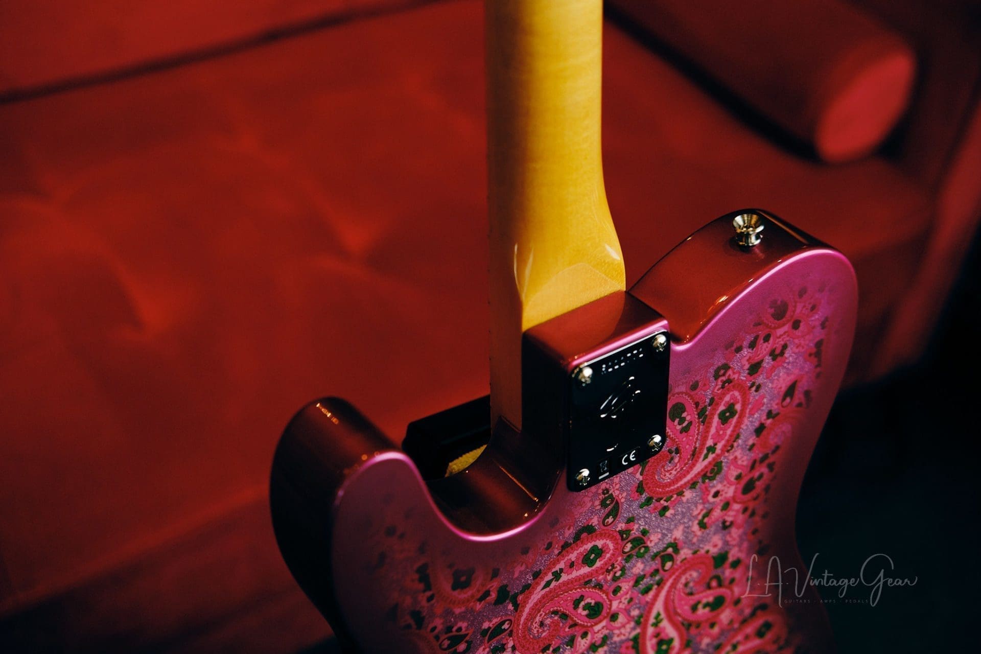 Fender Vintage Custom Shop 1968 Pink Paisley Telecaster NOS Electric Guitar (2011)-Non-Relic, Mint Condition! - Image 23