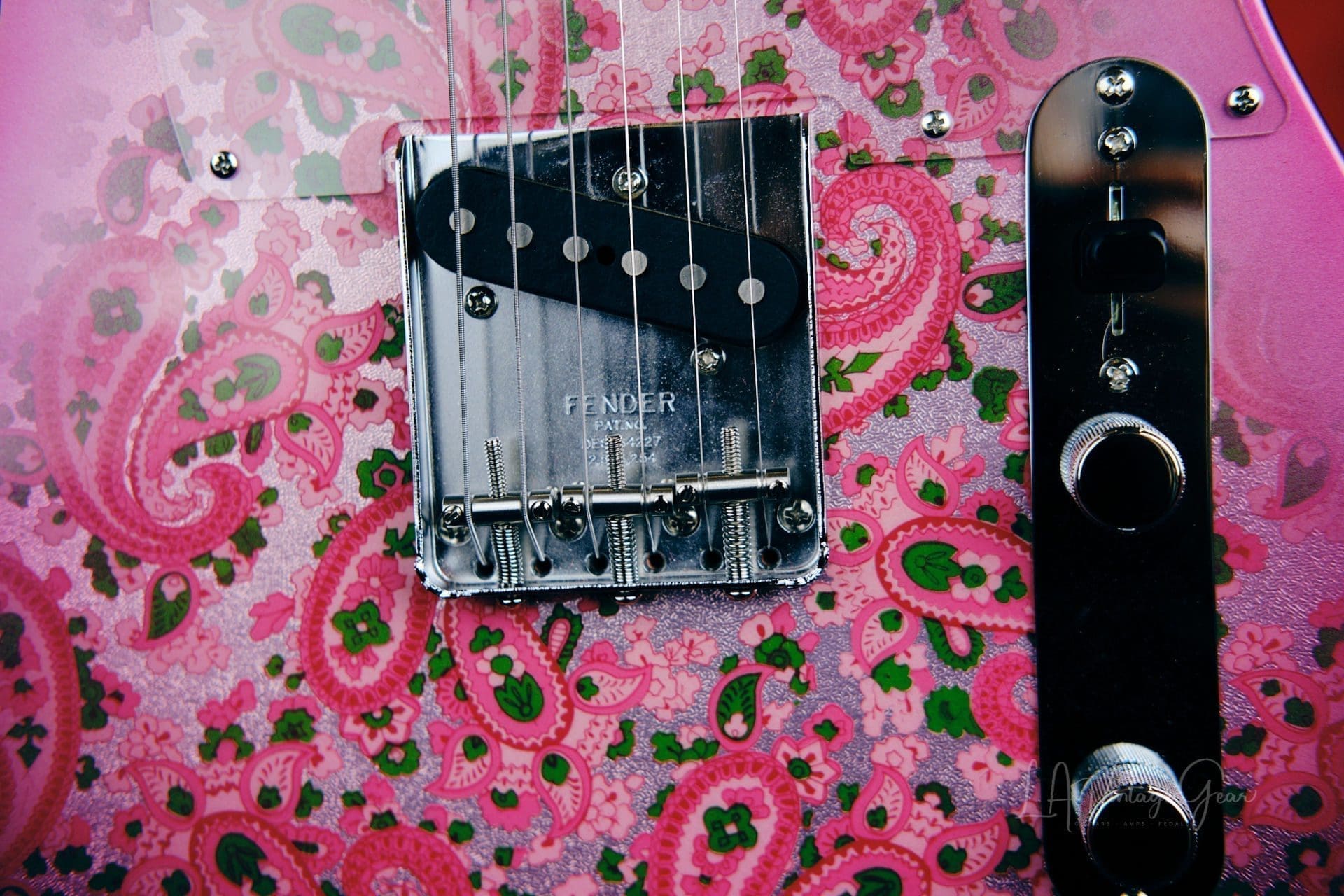 Fender Vintage Custom Shop 1968 Pink Paisley Telecaster NOS Electric Guitar (2011)-Non-Relic, Mint Condition! - Image 8