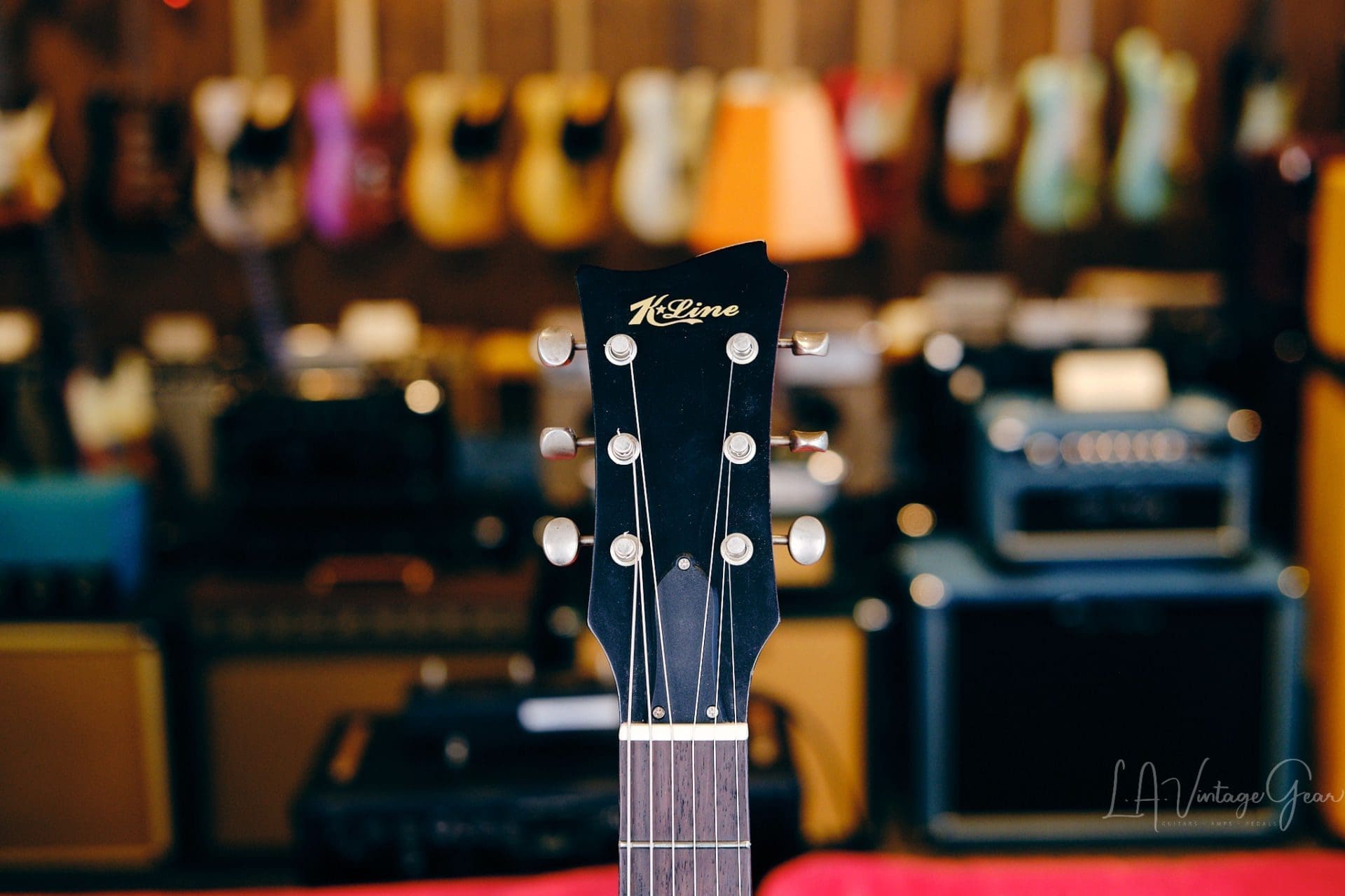K-Line "KL Series" Single Cut Jr. Style Electric Guitar - Relic'd 2 Cherry Finish - Brand New! - Image 11
