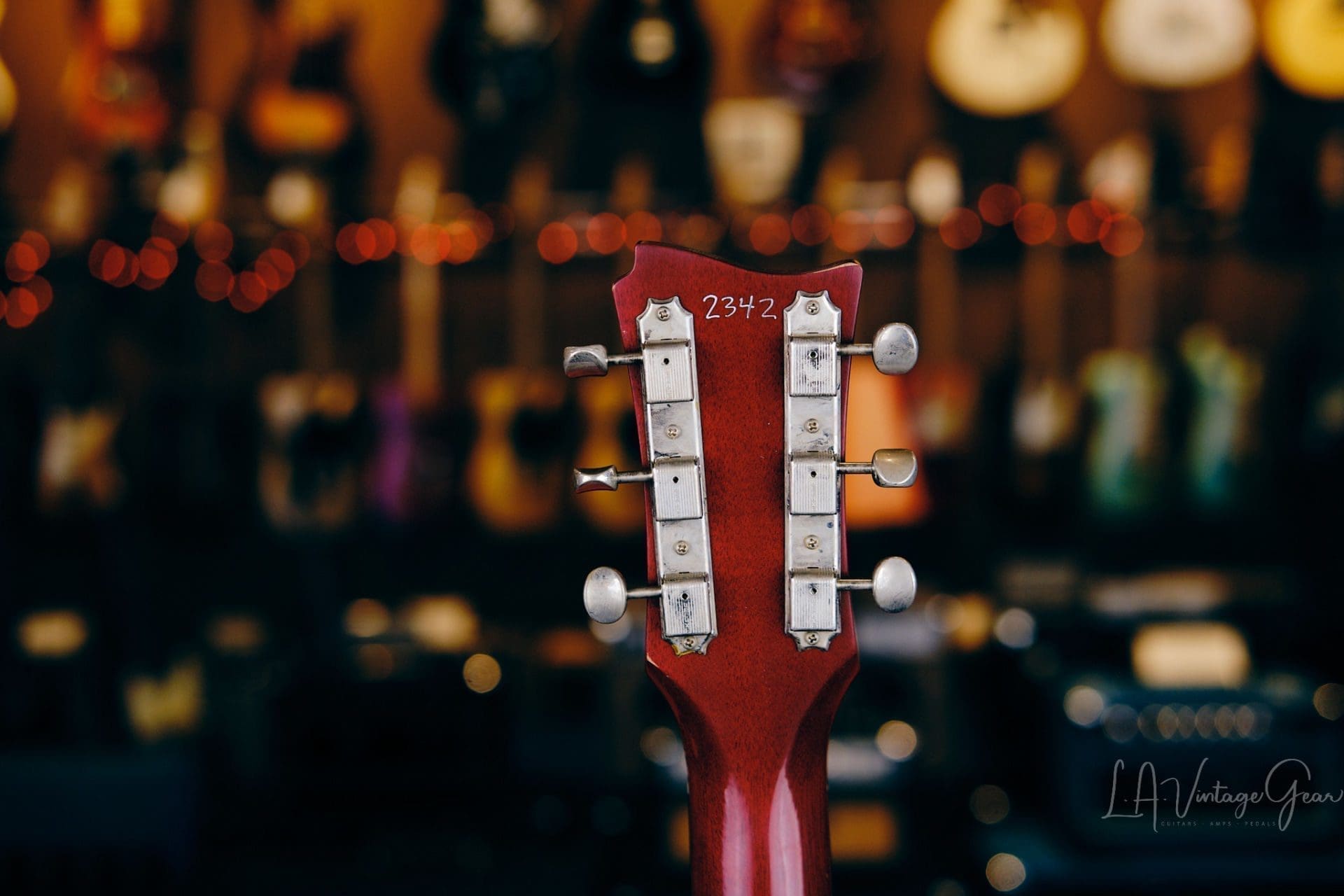 K-Line "KL Series" Single Cut Jr. Style Electric Guitar - Relic'd 2 Cherry Finish - Brand New! - Image 22