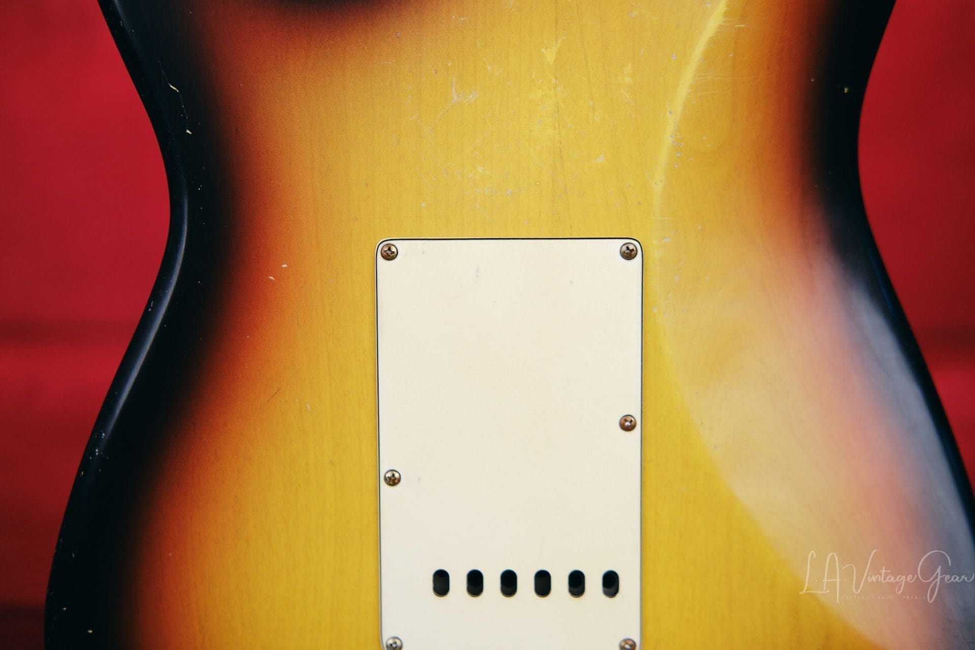 Mario Martin “Model S” Electric Guitar – Relic’d 3 Tone Sunburst Finish & Fralin Vintage Hot Pickups! - Image 14