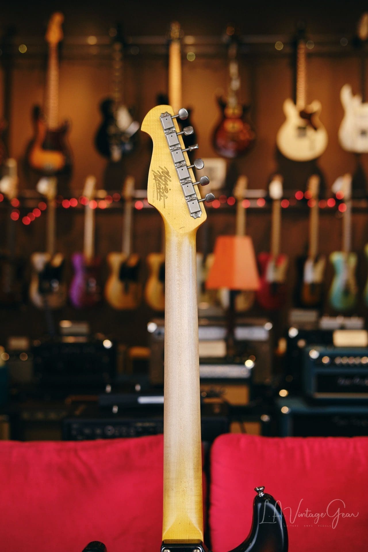 Mario Martin “Model S” Electric Guitar – Relic’d 3 Tone Sunburst Finish & Fralin Vintage Hot Pickups! - Image 15