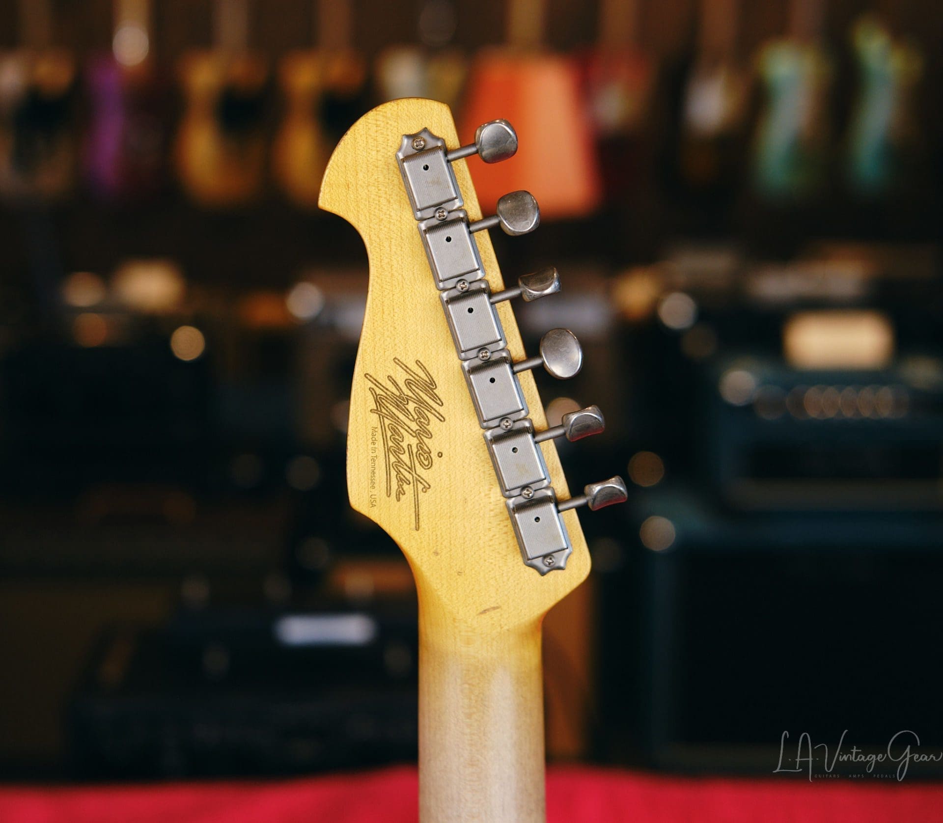 Mario Martin “Model S” Electric Guitar – Relic’d 3 Tone Sunburst Finish & Fralin Vintage Hot Pickups! - Image 16