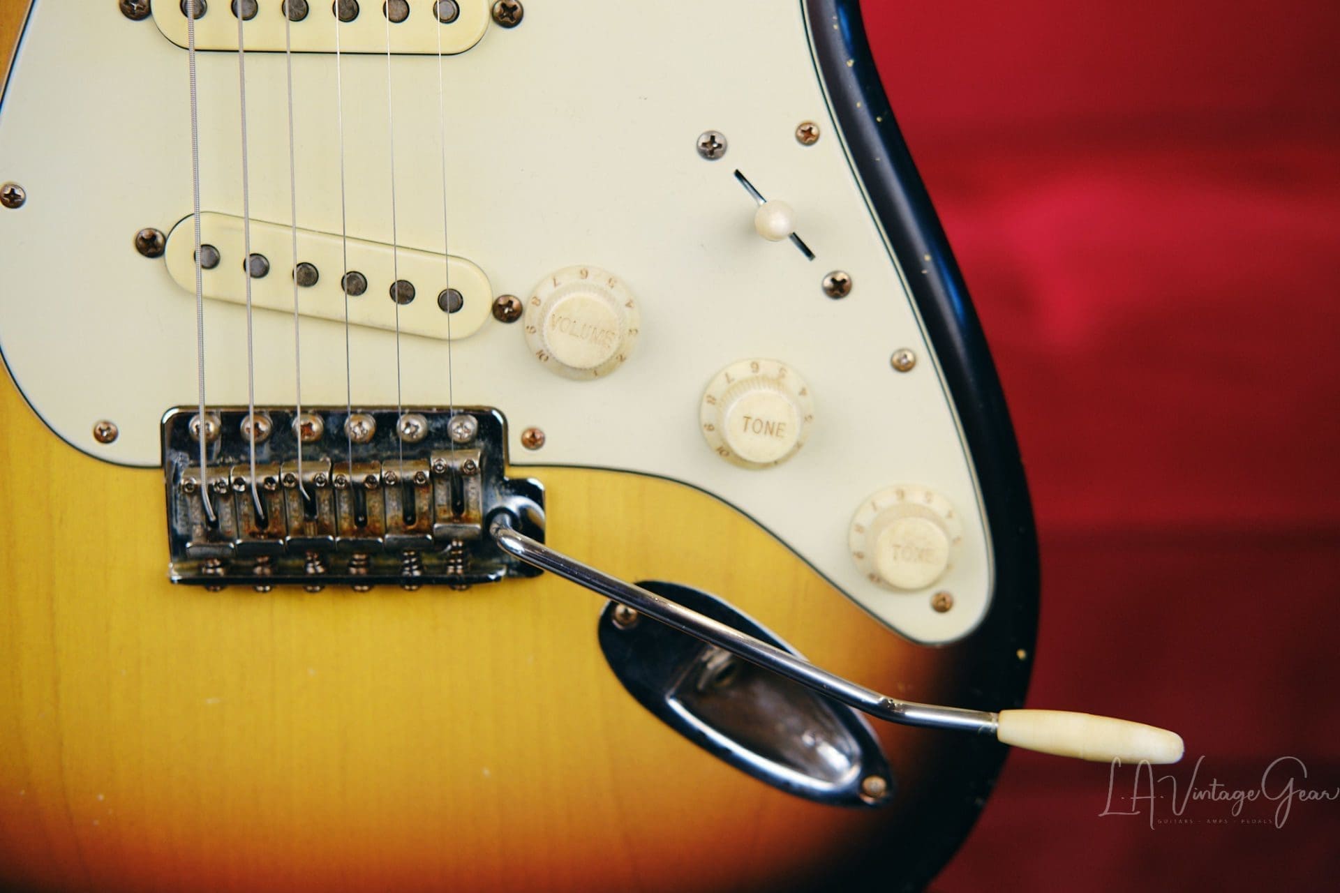 Mario Martin “Model S” Electric Guitar – Relic’d 3 Tone Sunburst Finish & Fralin Vintage Hot Pickups! - Image 7