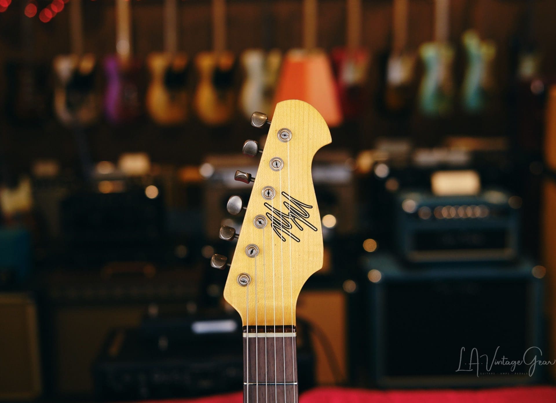 Mario Martin “Model S” Electric Guitar – Relic’d 3 Tone Sunburst Finish & Fralin Vintage Hot Pickups! - Image 10
