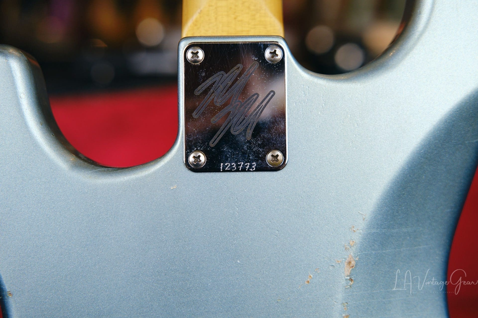 Mario Martin "Model S" Electric Guitar - Relic'd Firemist Silver Finish & Arcane '61 Experience Pickups! - Image 16