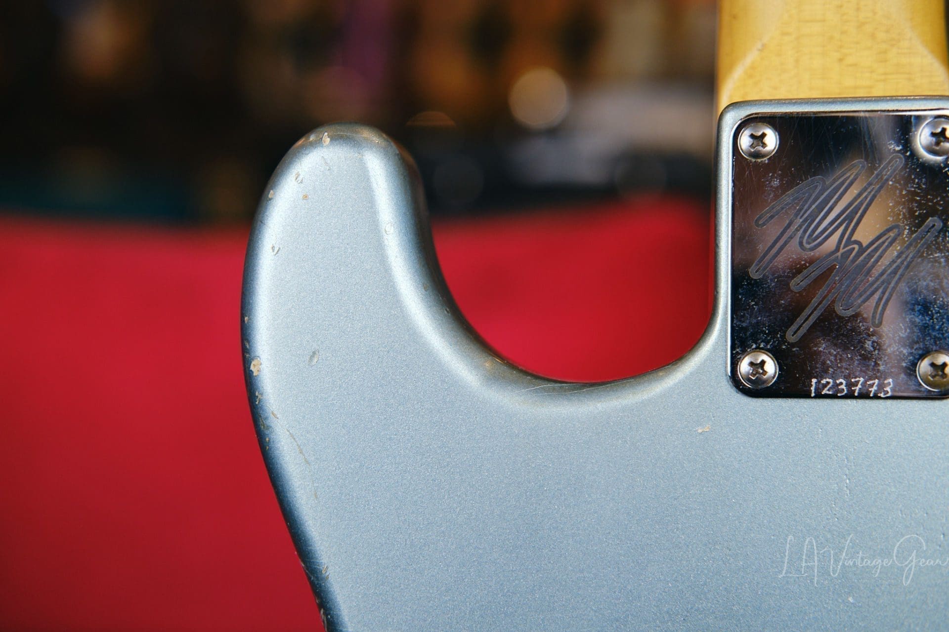 Mario Martin "Model S" Electric Guitar - Relic'd Firemist Silver Finish & Arcane '61 Experience Pickups! - Image 19