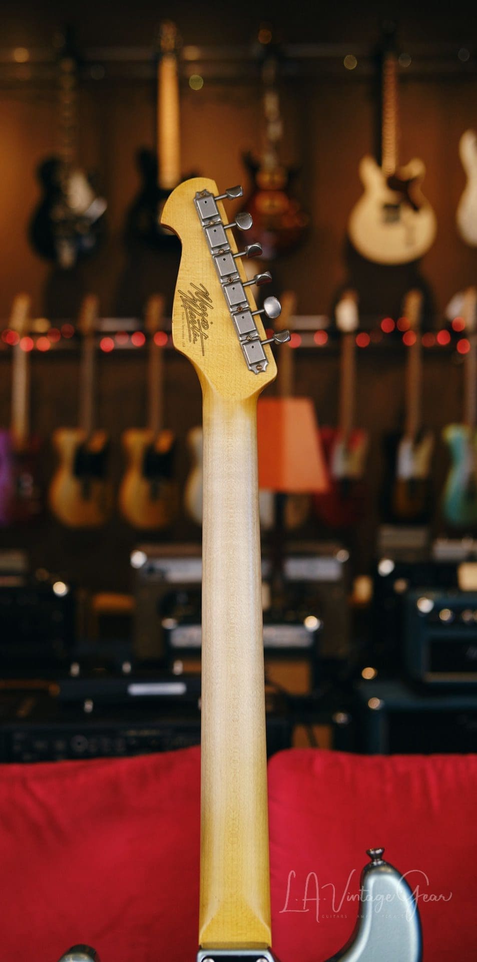 Mario Martin "Model S" Electric Guitar - Relic'd Firemist Silver Finish & Arcane '61 Experience Pickups! - Image 20