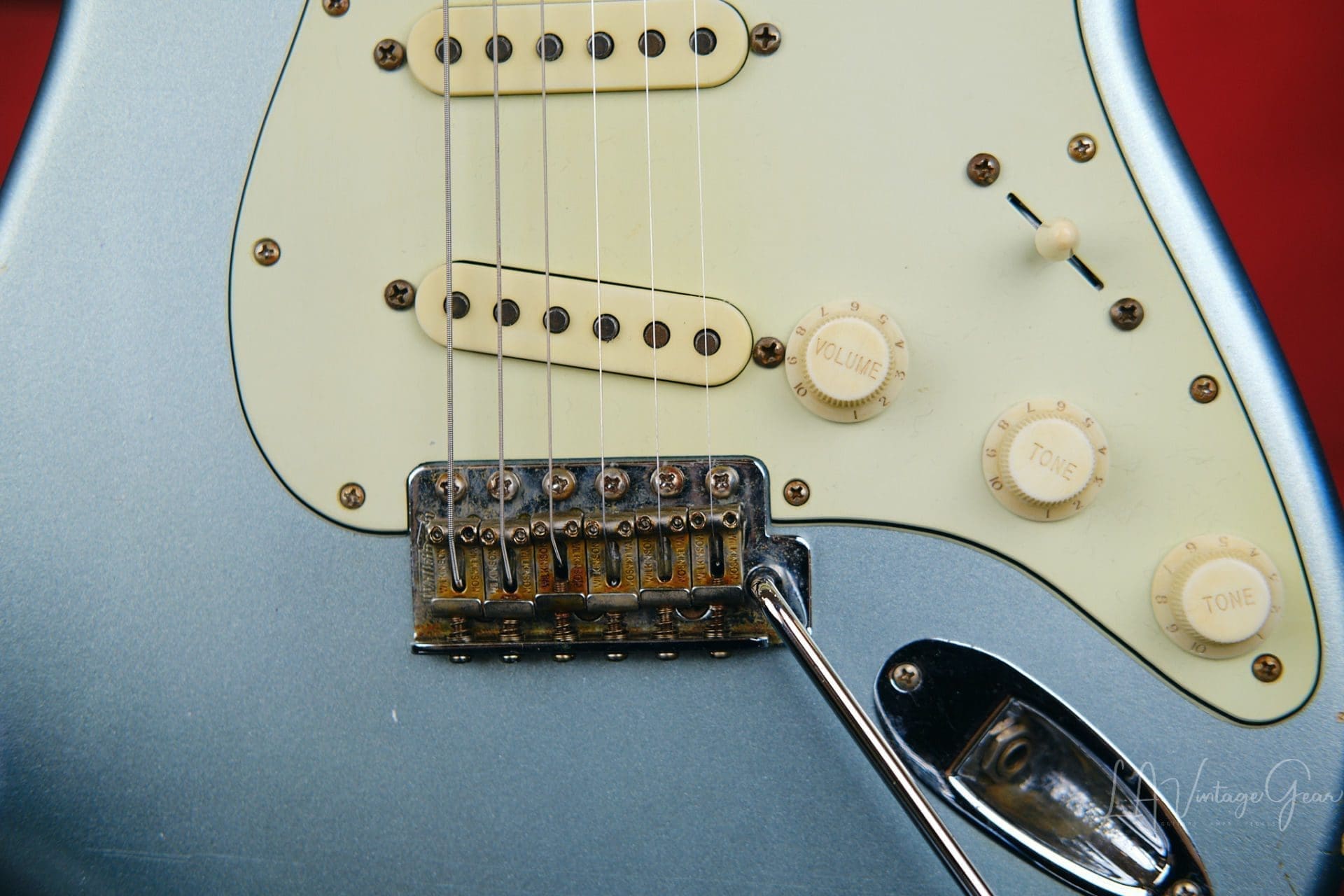 Mario Martin "Model S" Electric Guitar - Relic'd Firemist Silver Finish & Arcane '61 Experience Pickups! - Image 5