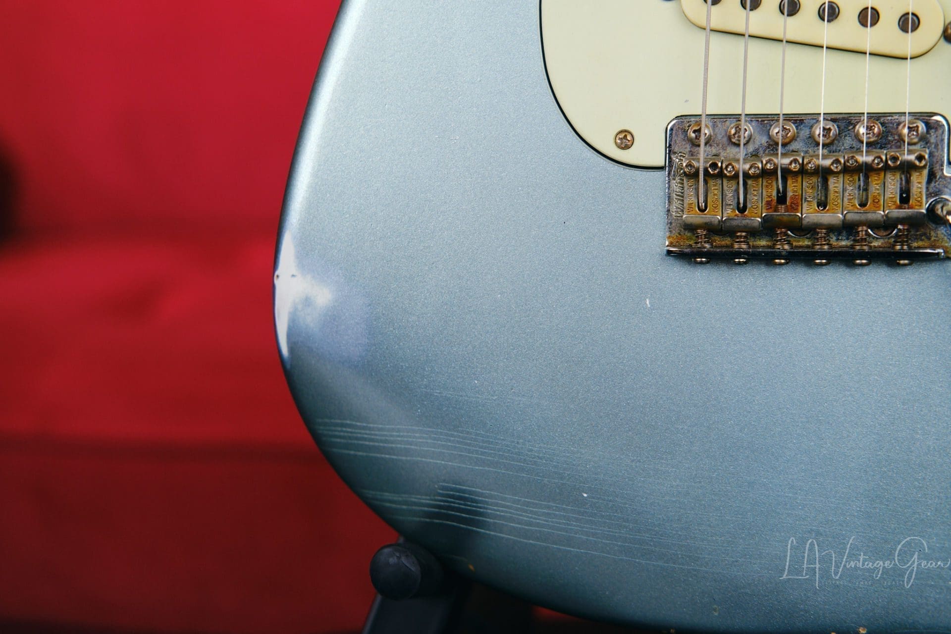 Mario Martin "Model S" Electric Guitar - Relic'd Firemist Silver Finish & Arcane '61 Experience Pickups! - Image 6