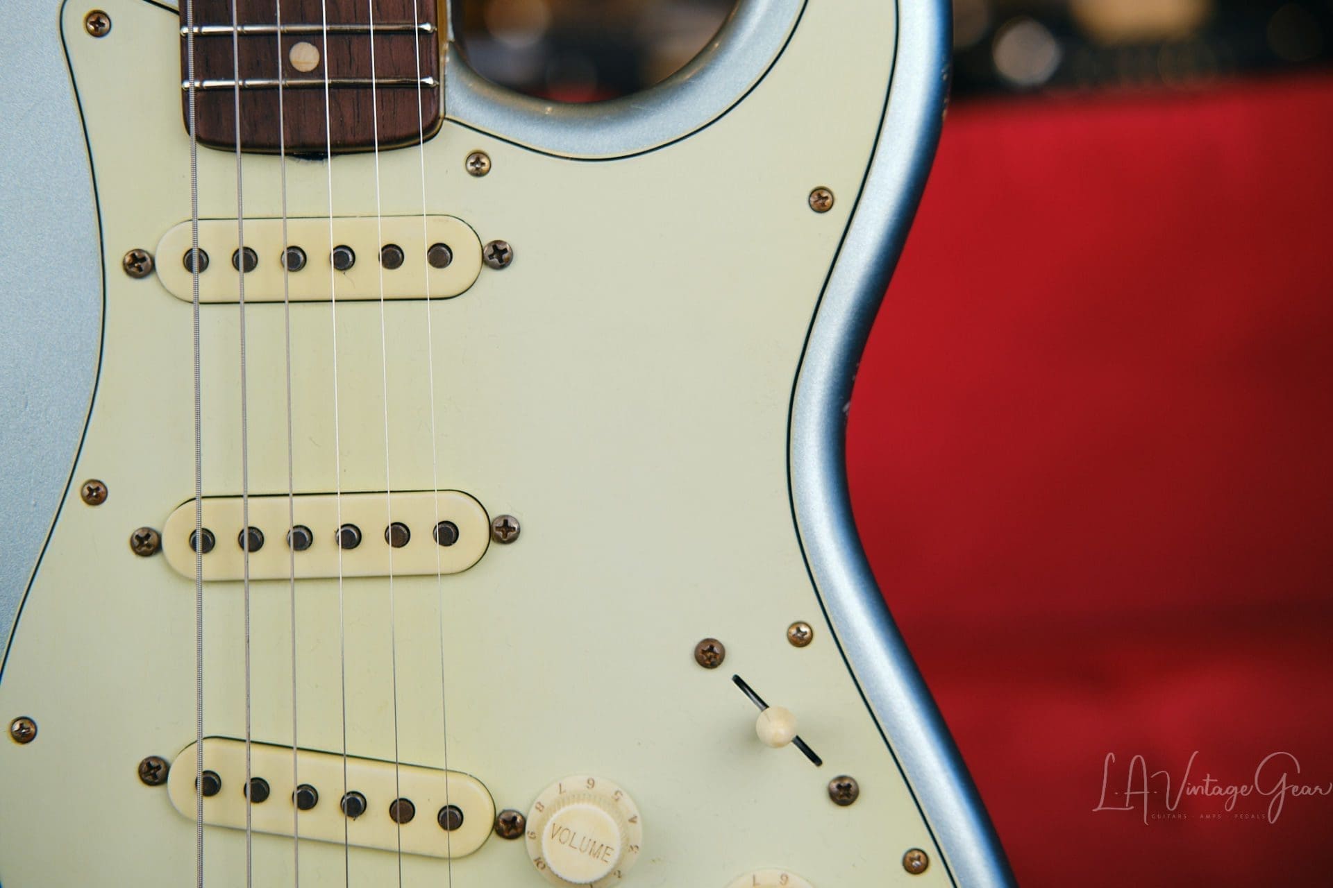 Mario Martin "Model S" Electric Guitar - Relic'd Firemist Silver Finish & Arcane '61 Experience Pickups! - Image 8