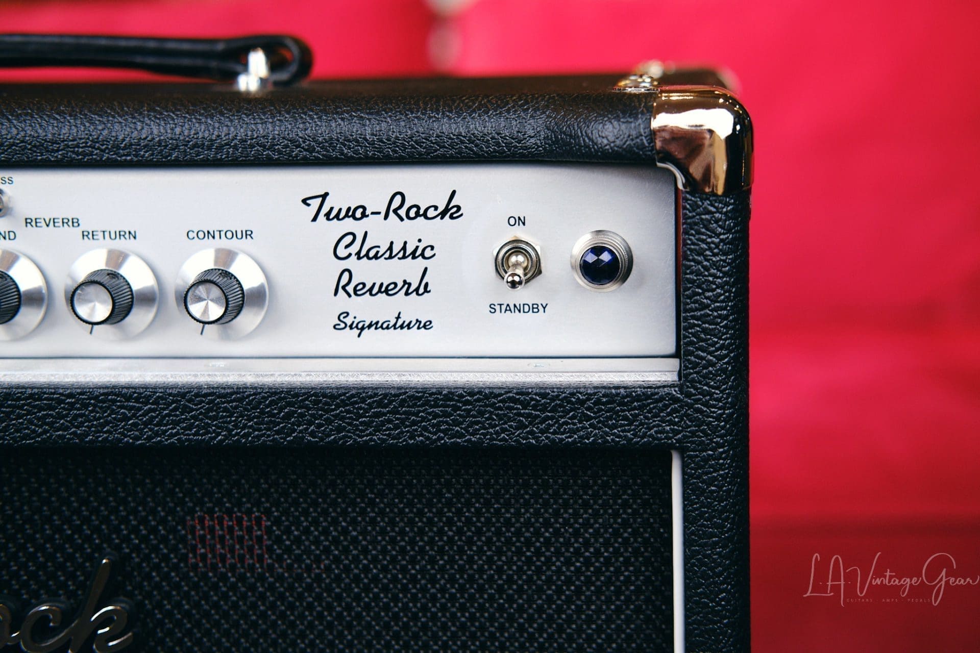 (SOLD) Two Rock Classic Reverb Head - Silver Chassis & Black Bronco Tolex Finish! In Excellent Condition! - Image 2