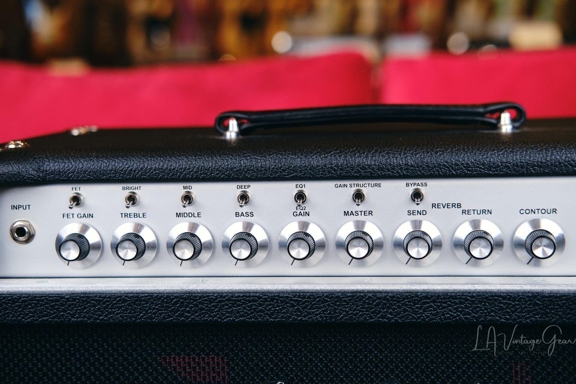 (SOLD) Two Rock Classic Reverb Head - Silver Chassis & Black Bronco Tolex Finish! In Excellent Condition! - Image 3
