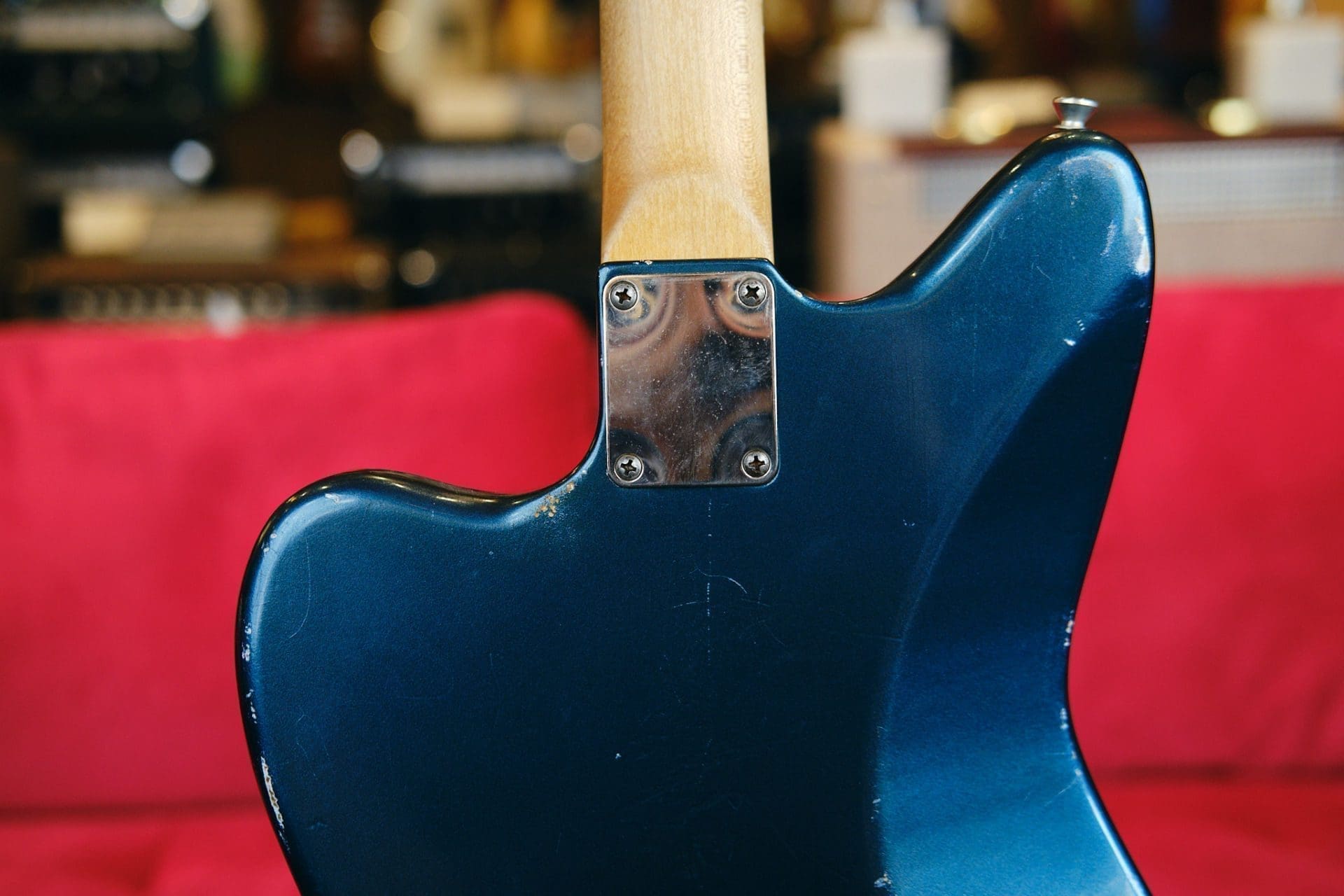 Danocaster Triple Pickup Telemaster-Style Offset Electric Guitar in Lake Placid Blue-Bridge Pickup by Arcane Pickups! Rare & In Stock! - Image 15