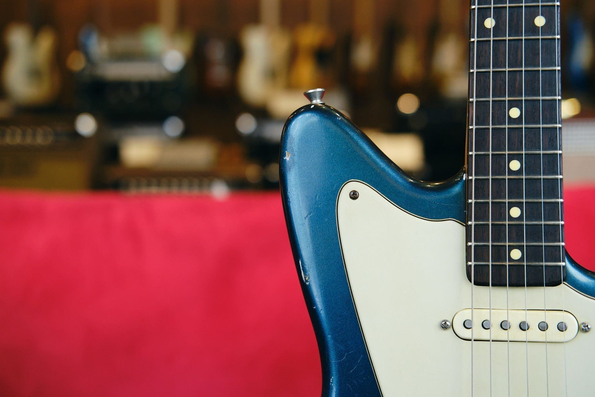 Danocaster Triple Pickup Telemaster-Style Offset Electric Guitar in Lake Placid Blue-Bridge Pickup by Arcane Pickups! Rare & In Stock! - Image 5