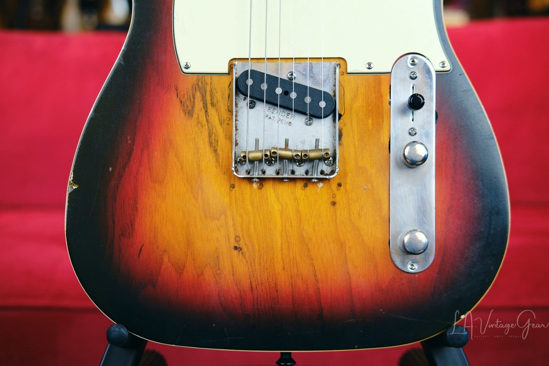 Partscaster Electric Guitar - Single Cut "Esquire Style" in a 3 Tone Sunburst Finish - Image 3