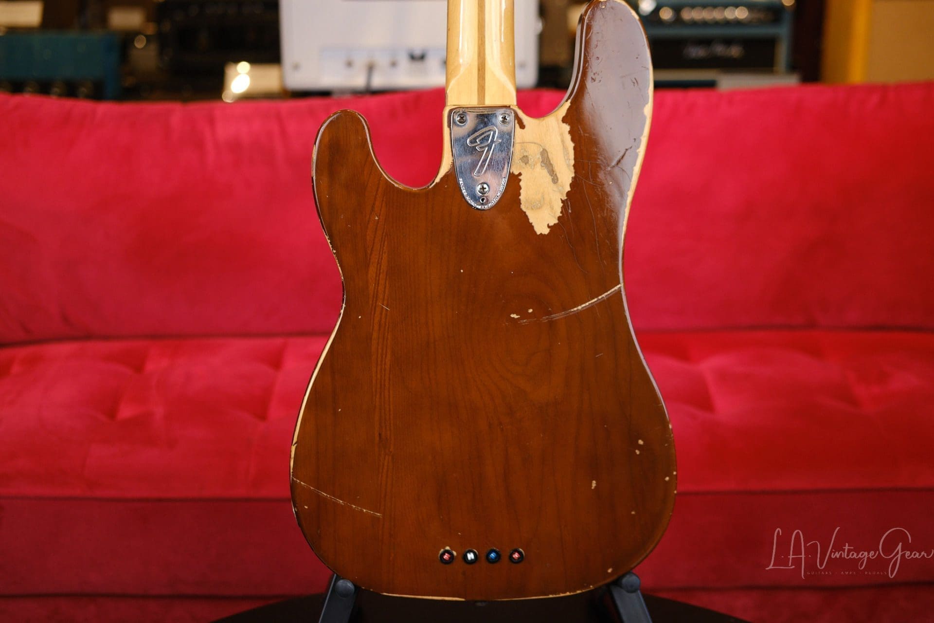 Fender 1977 Vintage Telecaster Bass - Mocha Brown Finish & Original Wide Range Pickups! - Image 16
