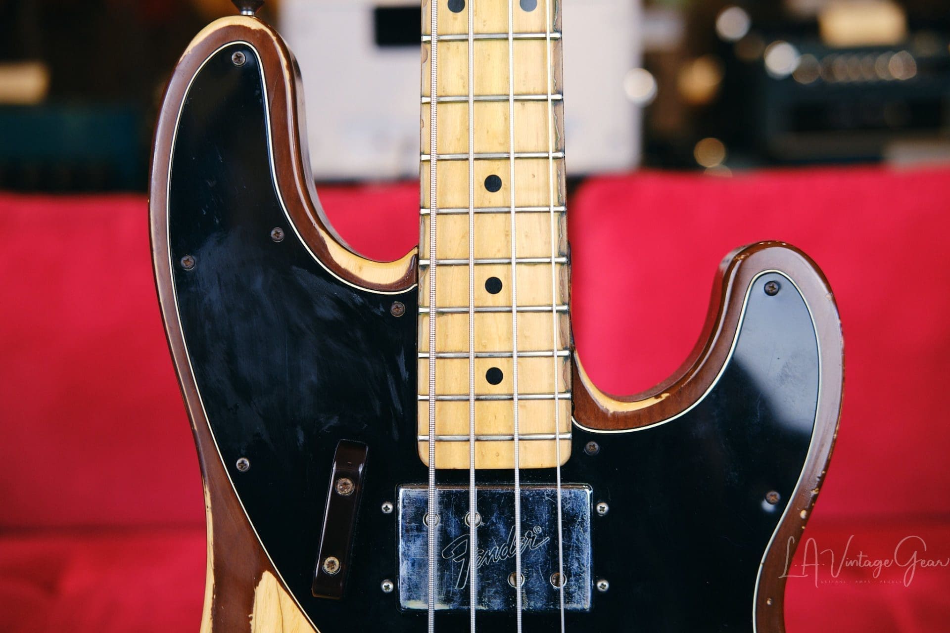 Fender 1977 Vintage Telecaster Bass - Mocha Brown Finish & Original Wide Range Pickups! - Image 3