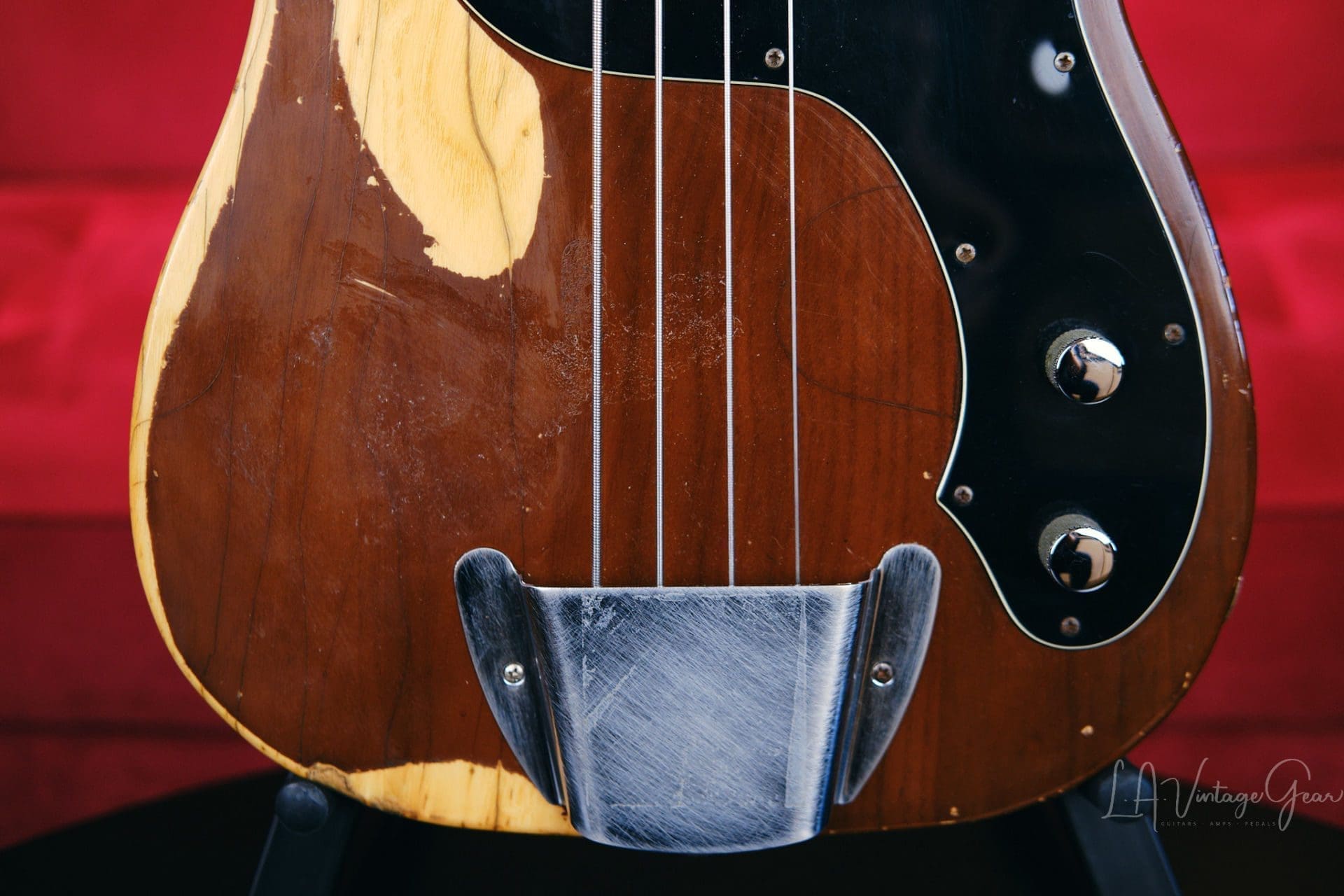 Fender 1977 Vintage Telecaster Bass - Mocha Brown Finish & Original Wide Range Pickups! - Image 4
