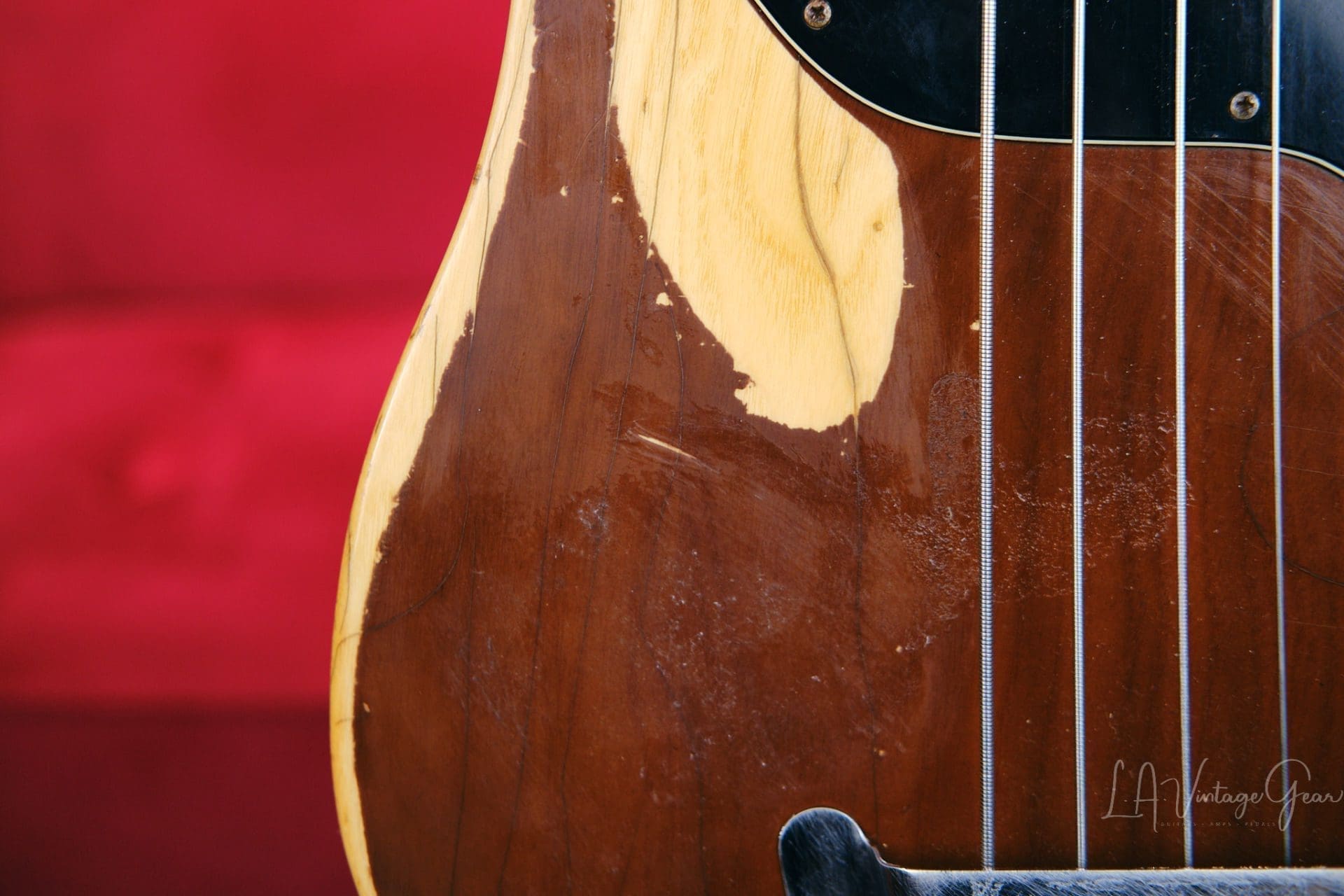 Fender 1977 Vintage Telecaster Bass - Mocha Brown Finish & Original Wide Range Pickups! - Image 6