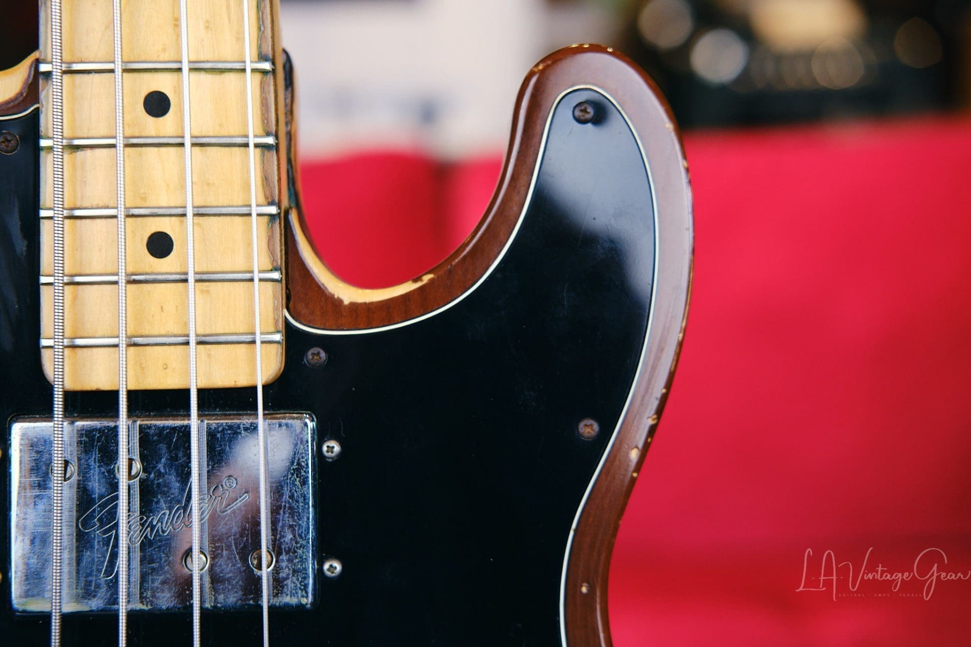 Fender 1977 Vintage Telecaster Bass - Mocha Brown Finish & Original Wide Range Pickups! - Image 9