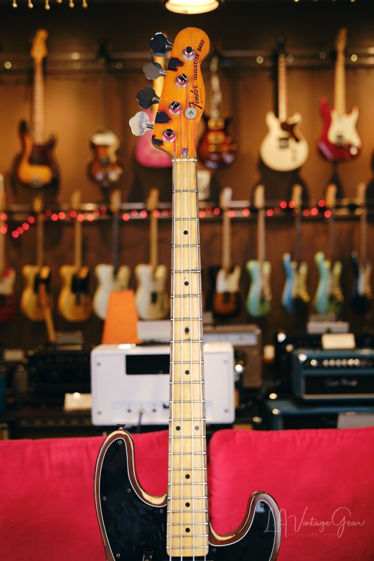Fender 1977 Vintage Telecaster Bass - Mocha Brown Finish & Original Wide Range Pickups! - Image 10