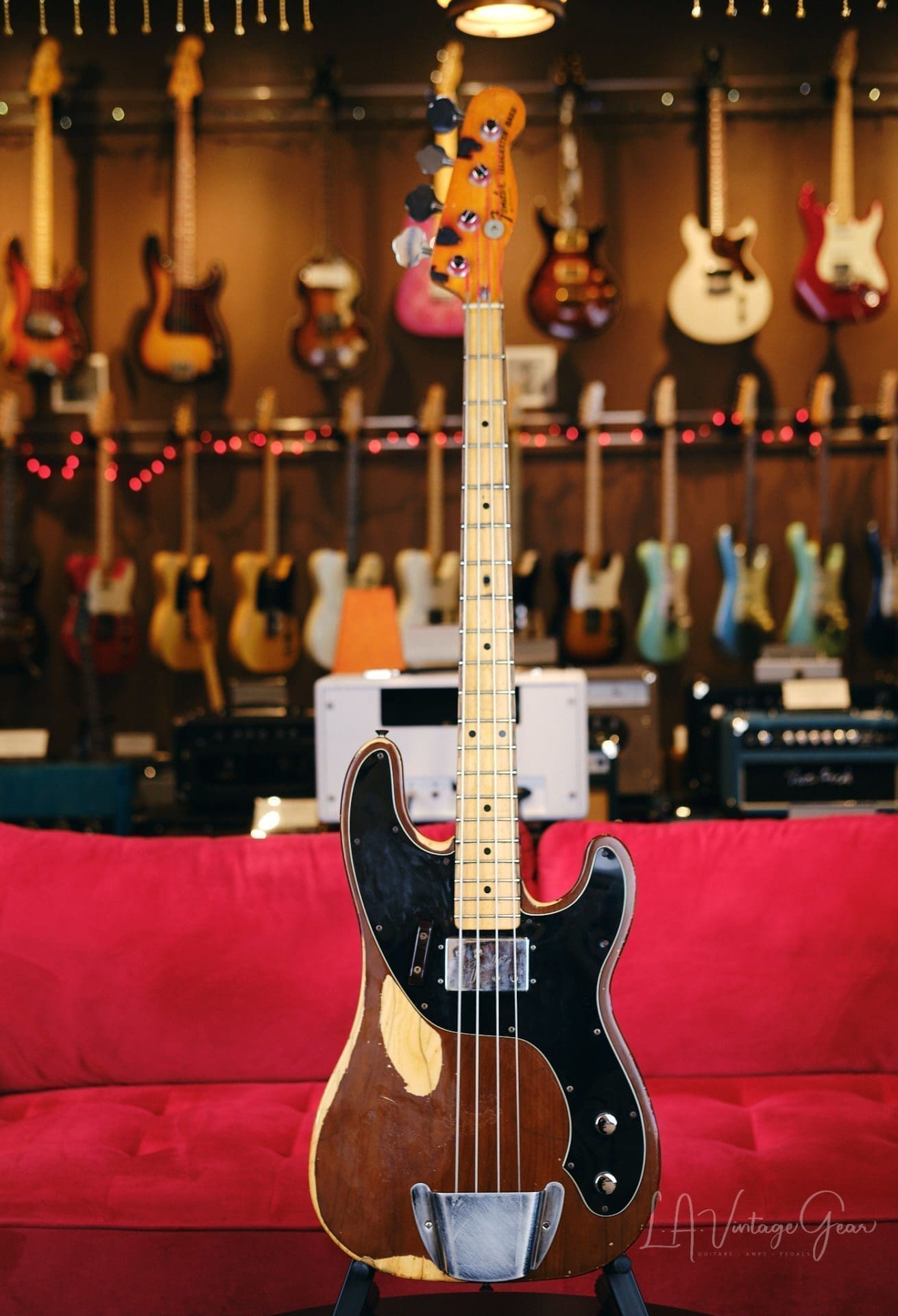 Fender 1977 Vintage Telecaster Bass - Mocha Brown Finish & Original Wide Range Pickups!