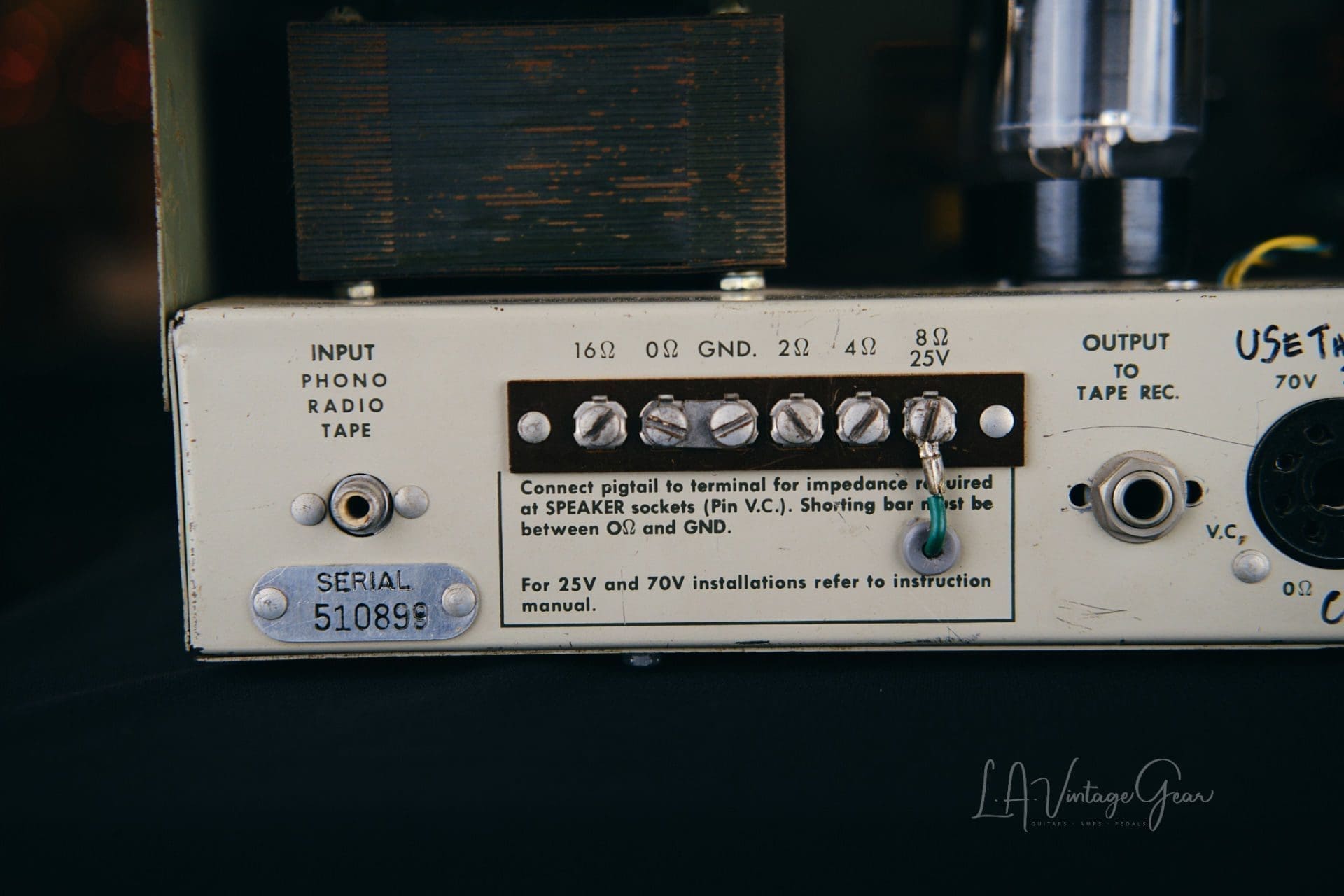 Newcomb Pathfinder E-75 Converted Amp Head - Image 11