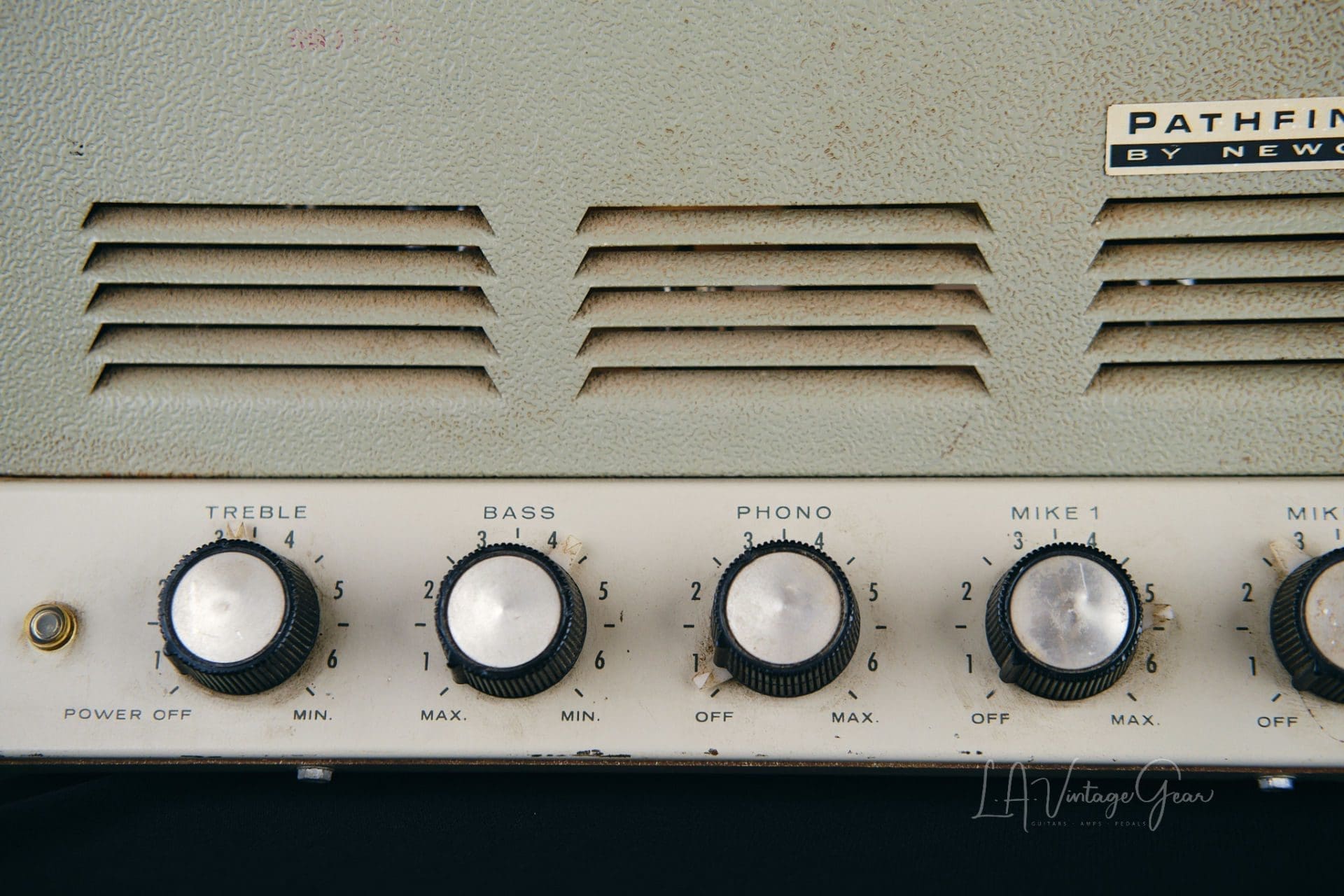 Newcomb Pathfinder E-75 Converted Amp Head - Image 3