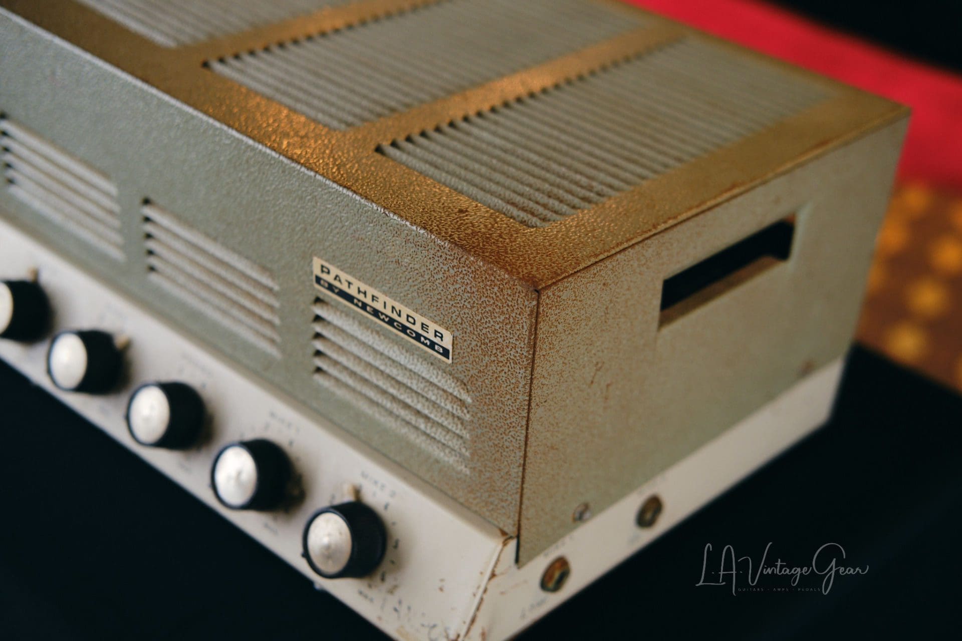 Newcomb Pathfinder E-75 Converted Amp Head - Image 5