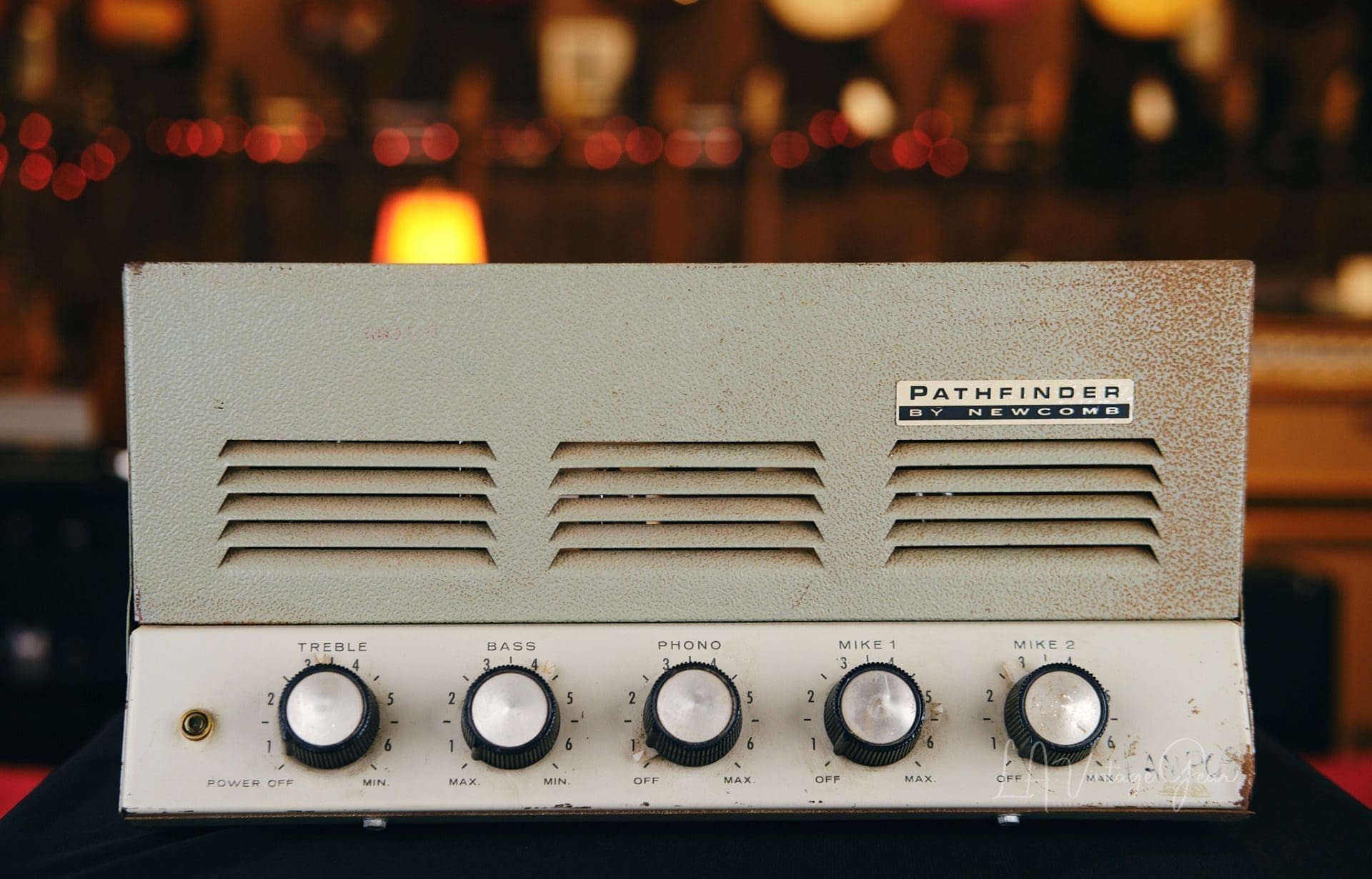 Newcomb Pathfinder E-75 Converted Amp Head