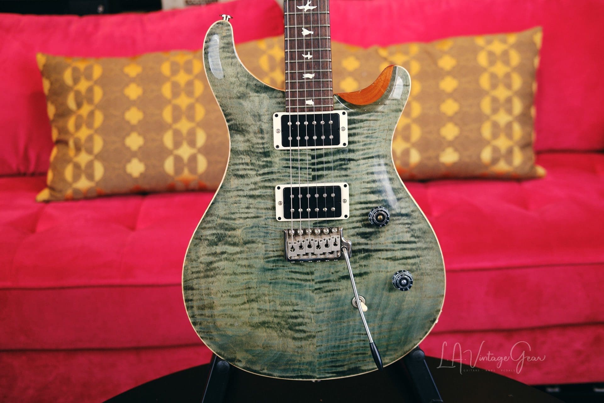 Paul Reed Smith CE-24 Electric Guitar (2019) - In A Now Rare Trampas Green Finish! - Image 2