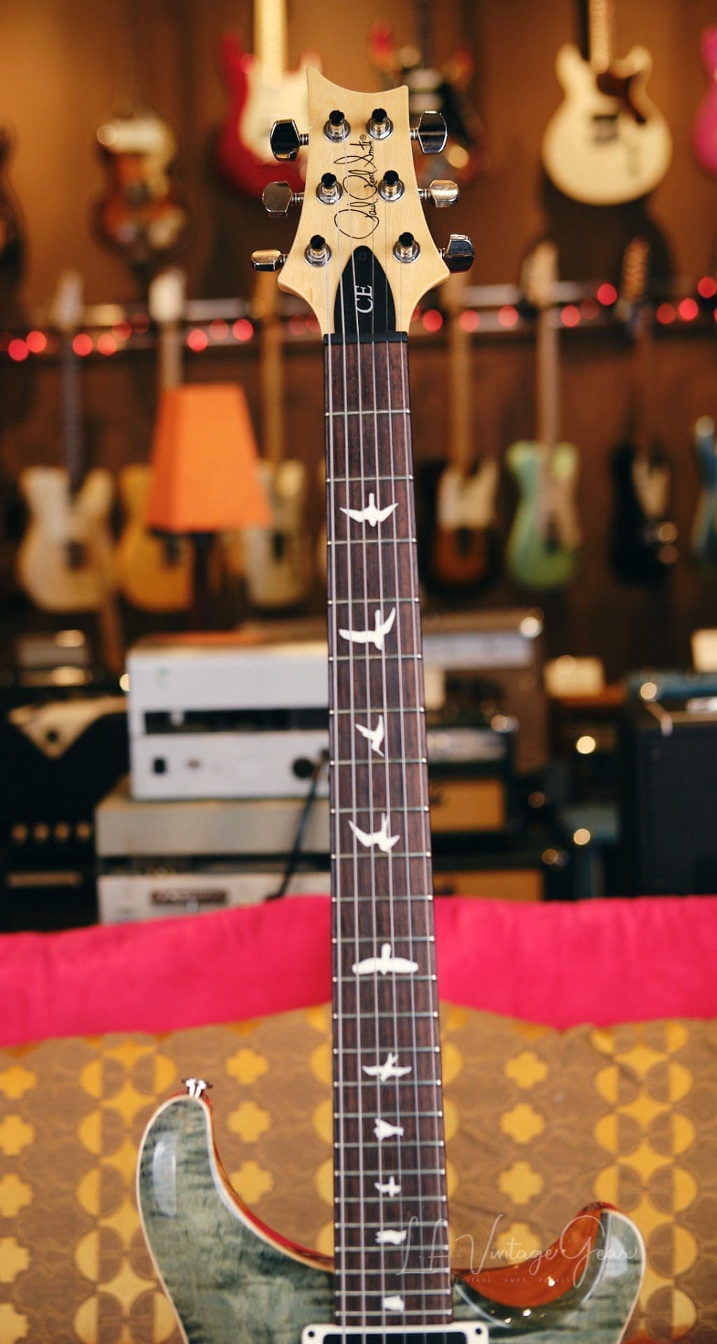 Paul Reed Smith CE-24 Electric Guitar (2019) - In A Now Rare Trampas Green Finish! - Image 11